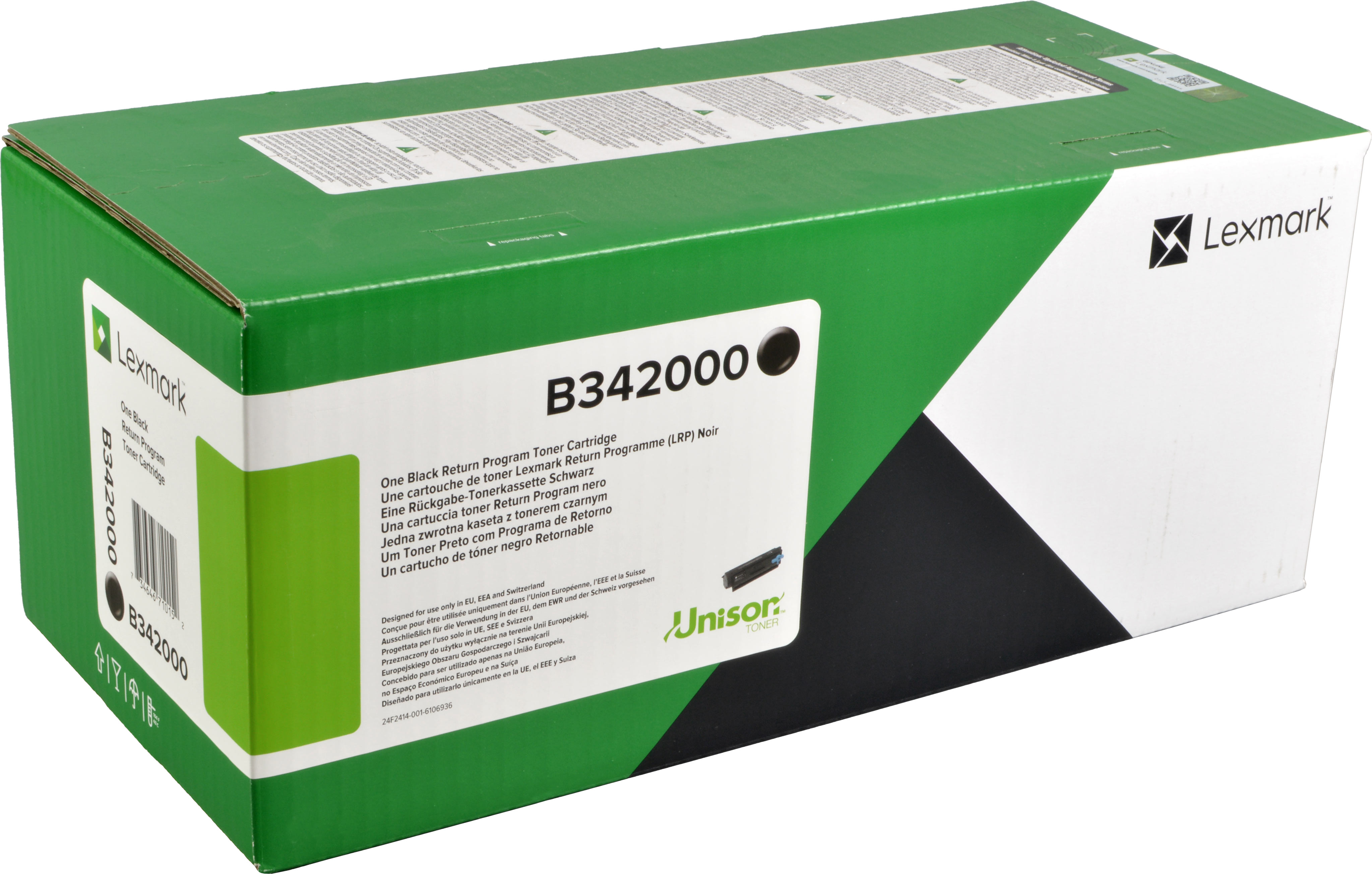 Lexmark Toner B342000 schwarz