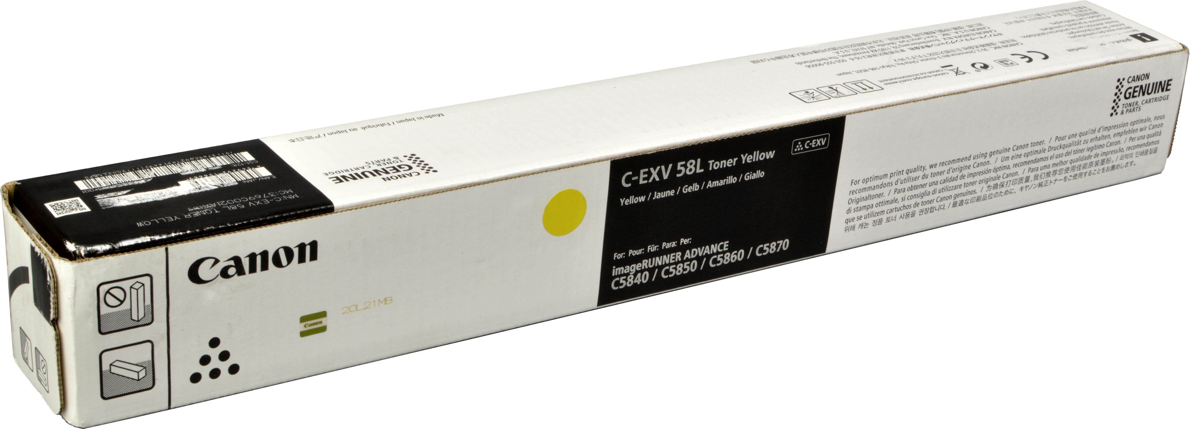 Canon Toner 3769C002 C-EXV58L yellow