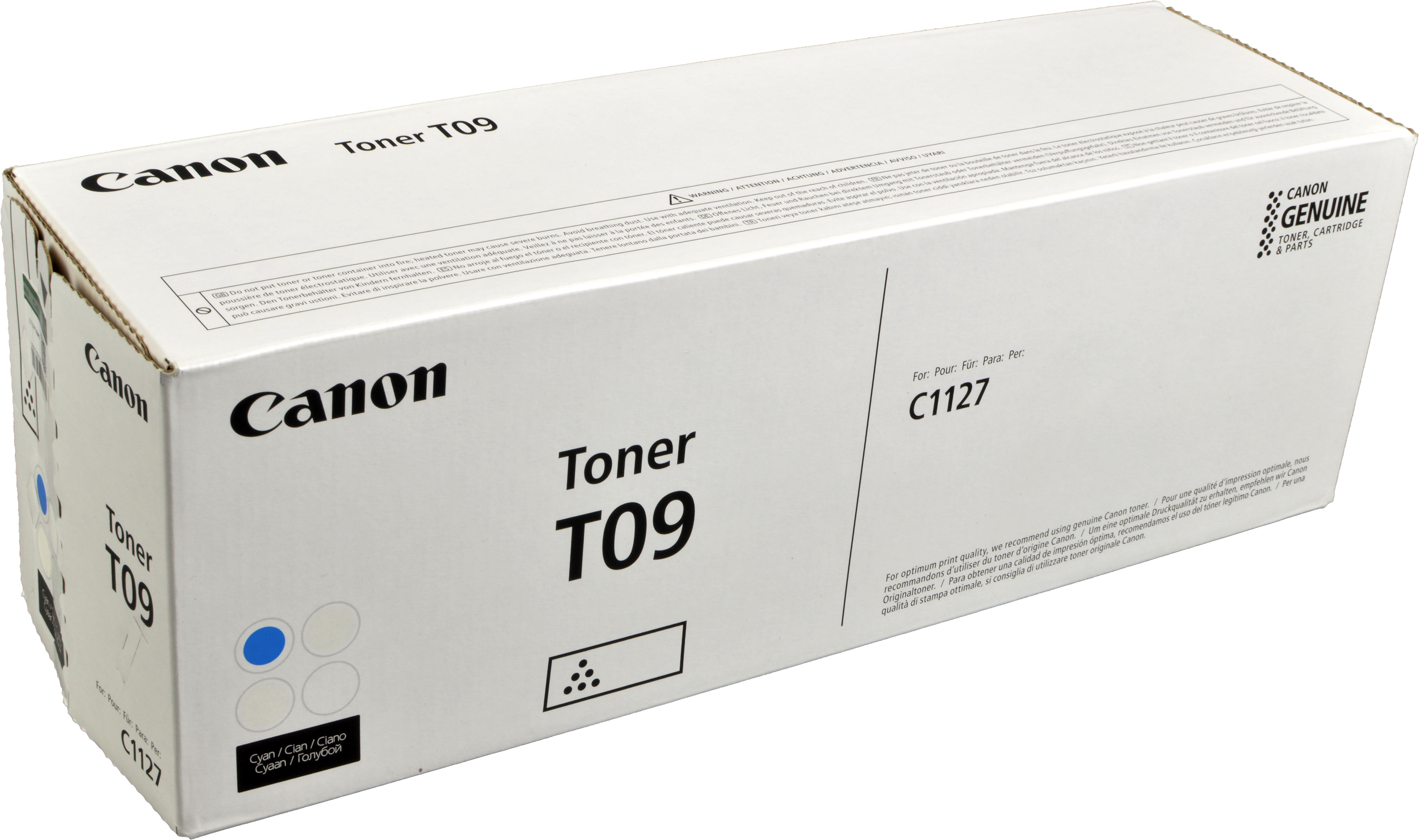 Canon Toner 3019C006 T09 cyan