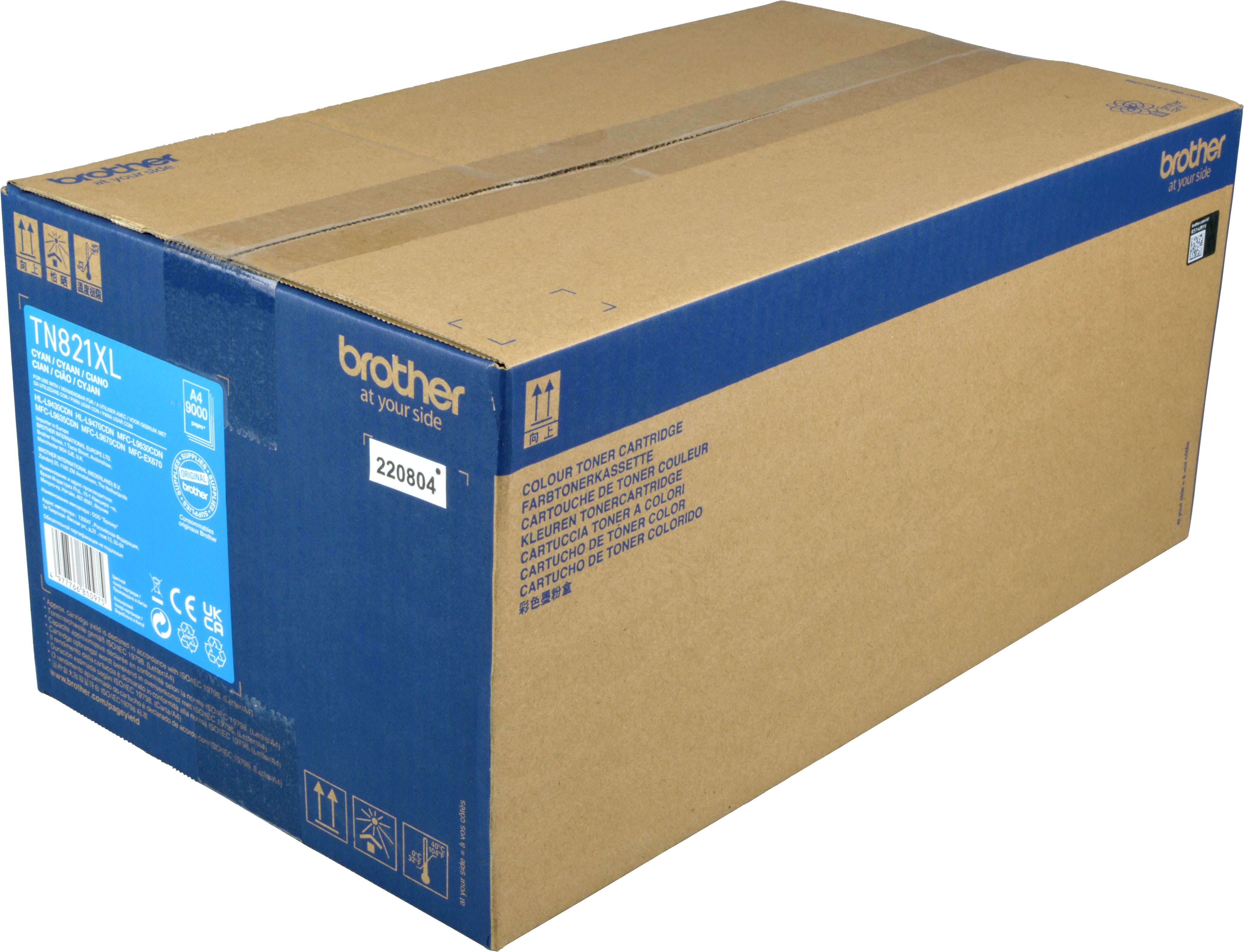 Brother Toner TN-821XLC cyan