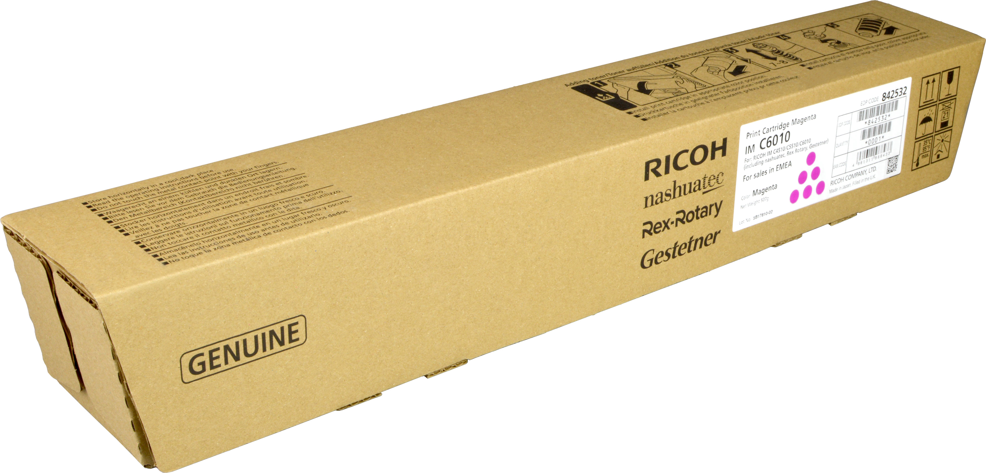 Ricoh Toner 842532 IMC6010 magenta OEM