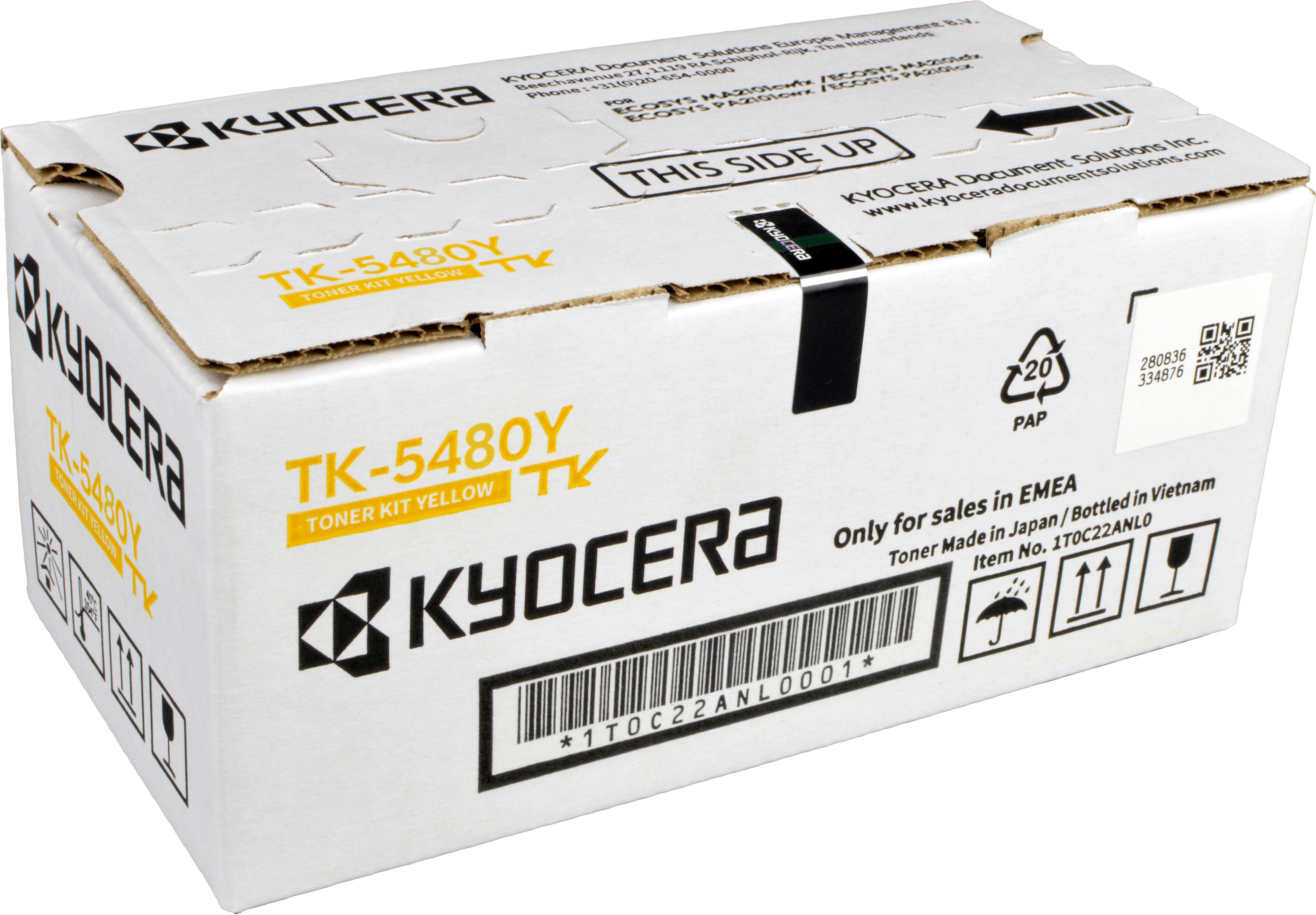 Kyocera Toner TK-5480Y 1T0C22ANL0 yellow