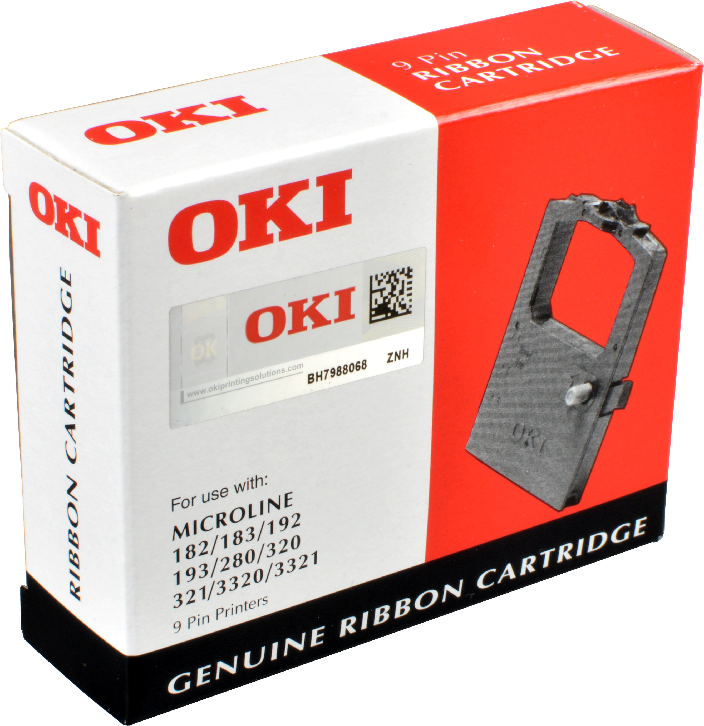 Originalband Oki ML 590 / 591  09002316  schwarz