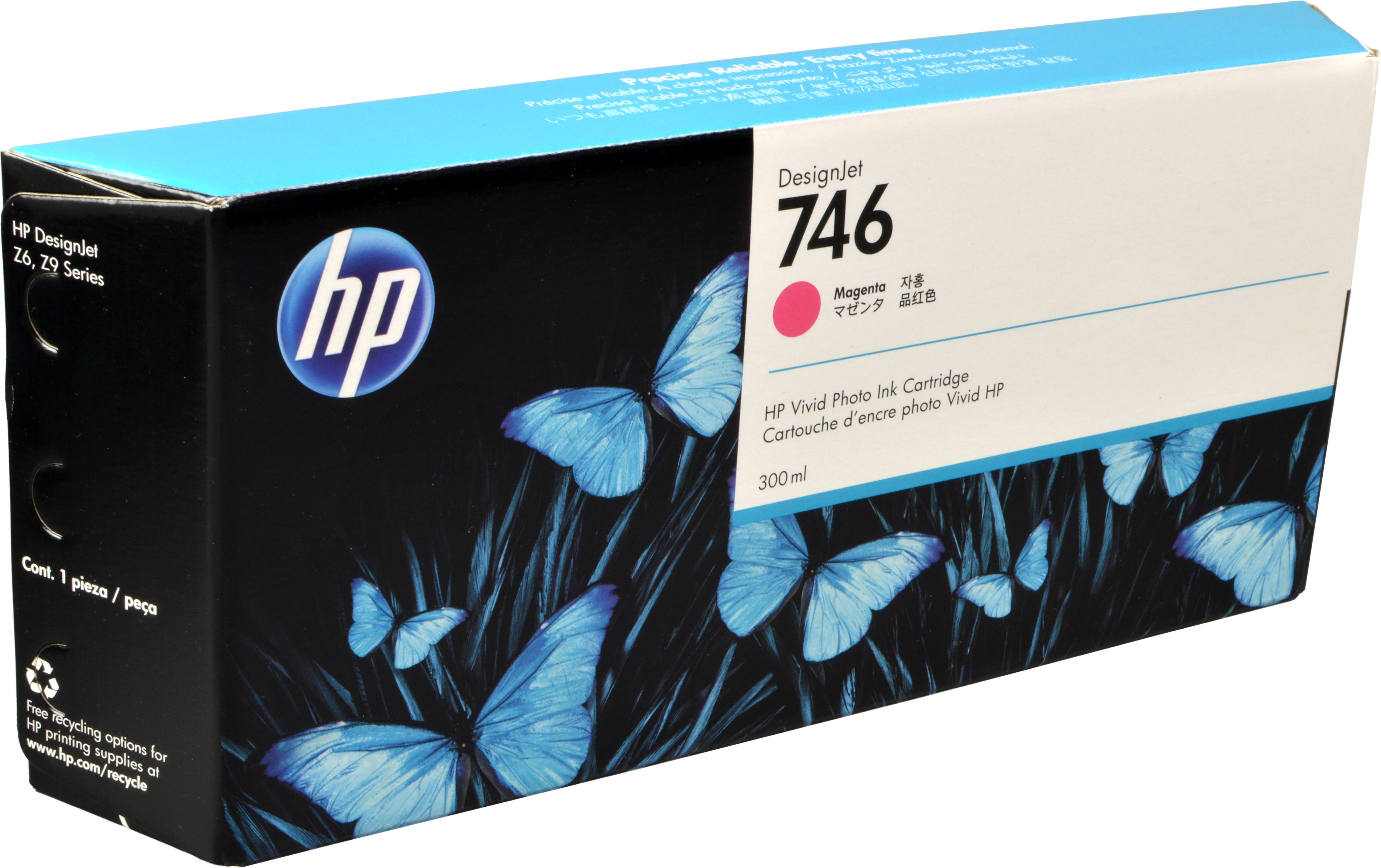 HP Tinte P2V78A  746  magenta