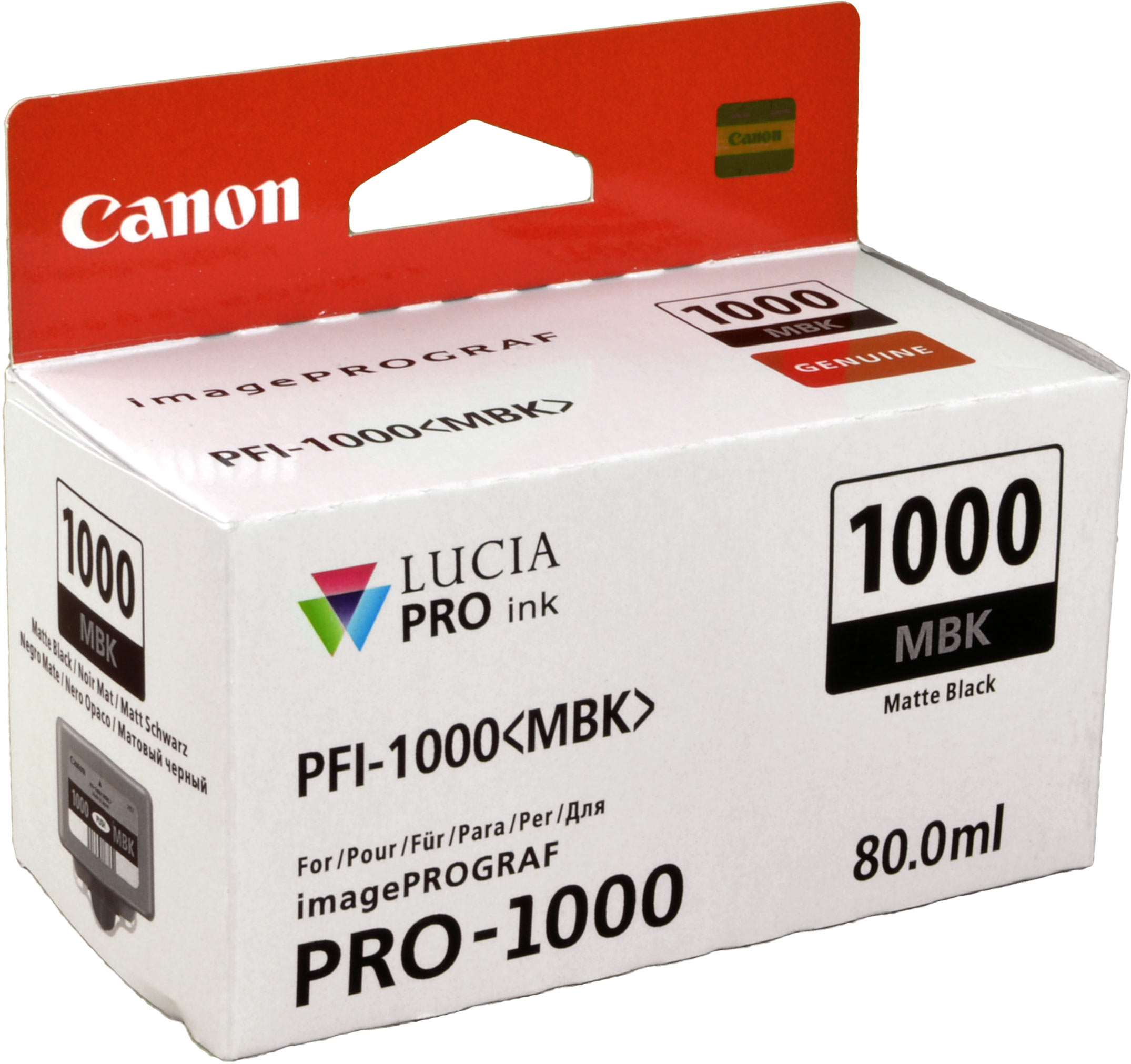 Canon Tinte 0545C001  PFI-1000MBK  matte black