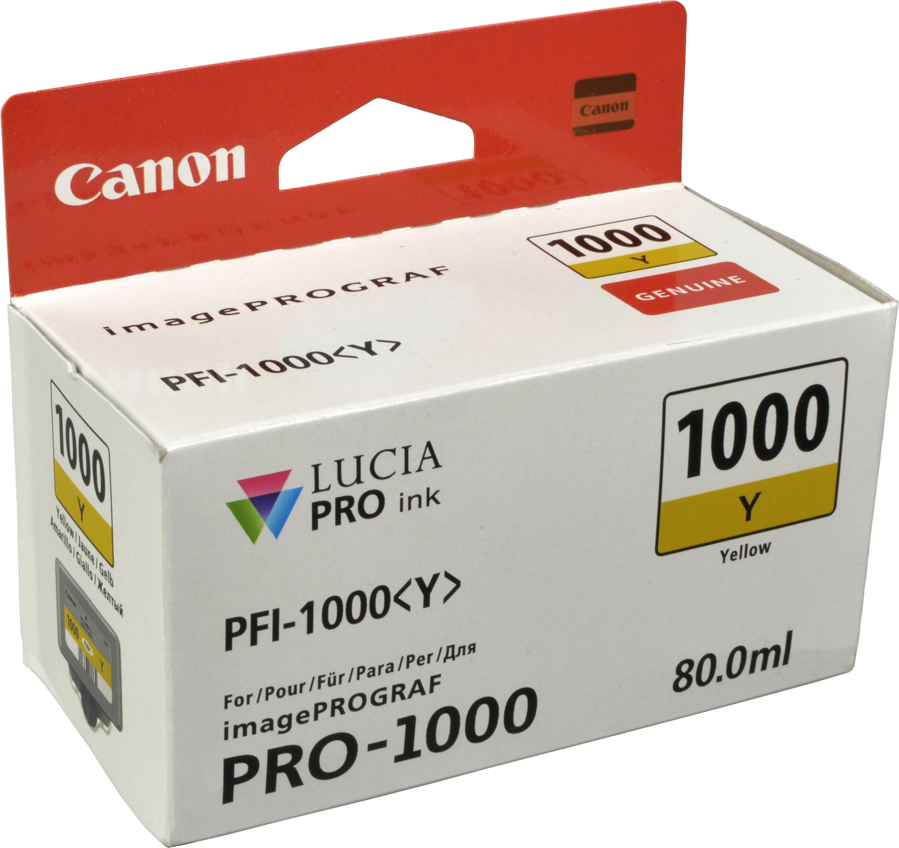 Canon Tinte 0549C001 PFI-1000Y yellow