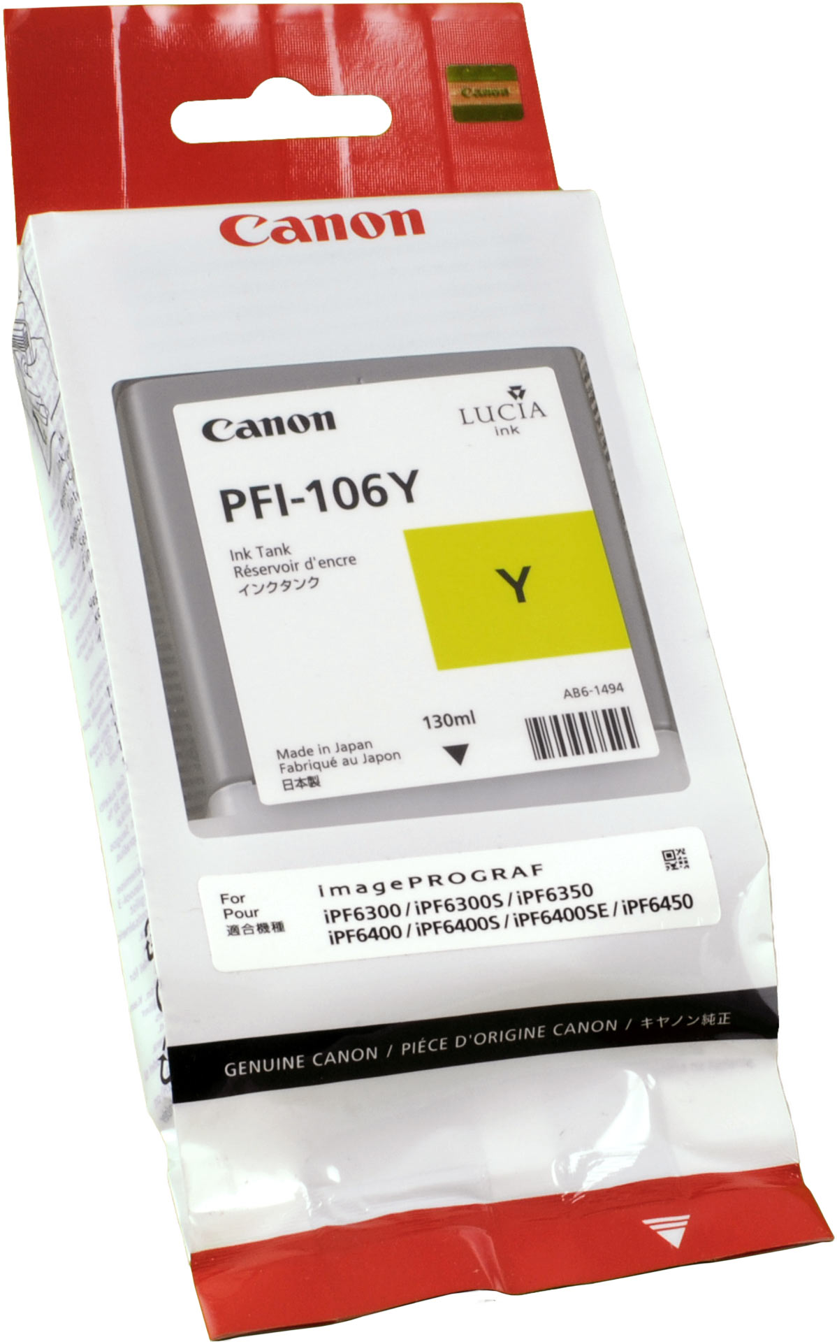 Canon Tinte 6624B001 PFI-106Y yellow