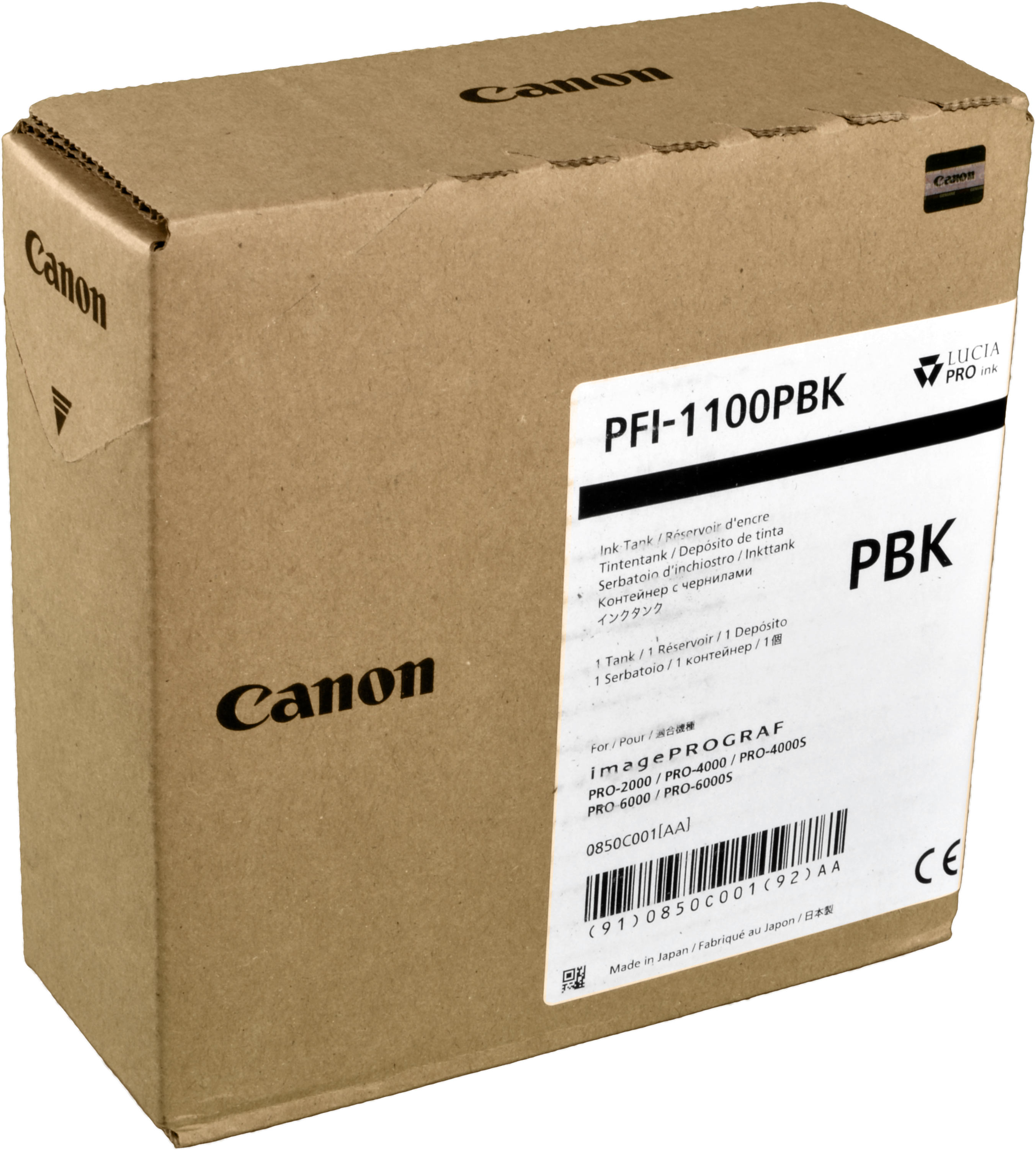 Canon Tinte 0850C001 PFI-1100PBK photo black