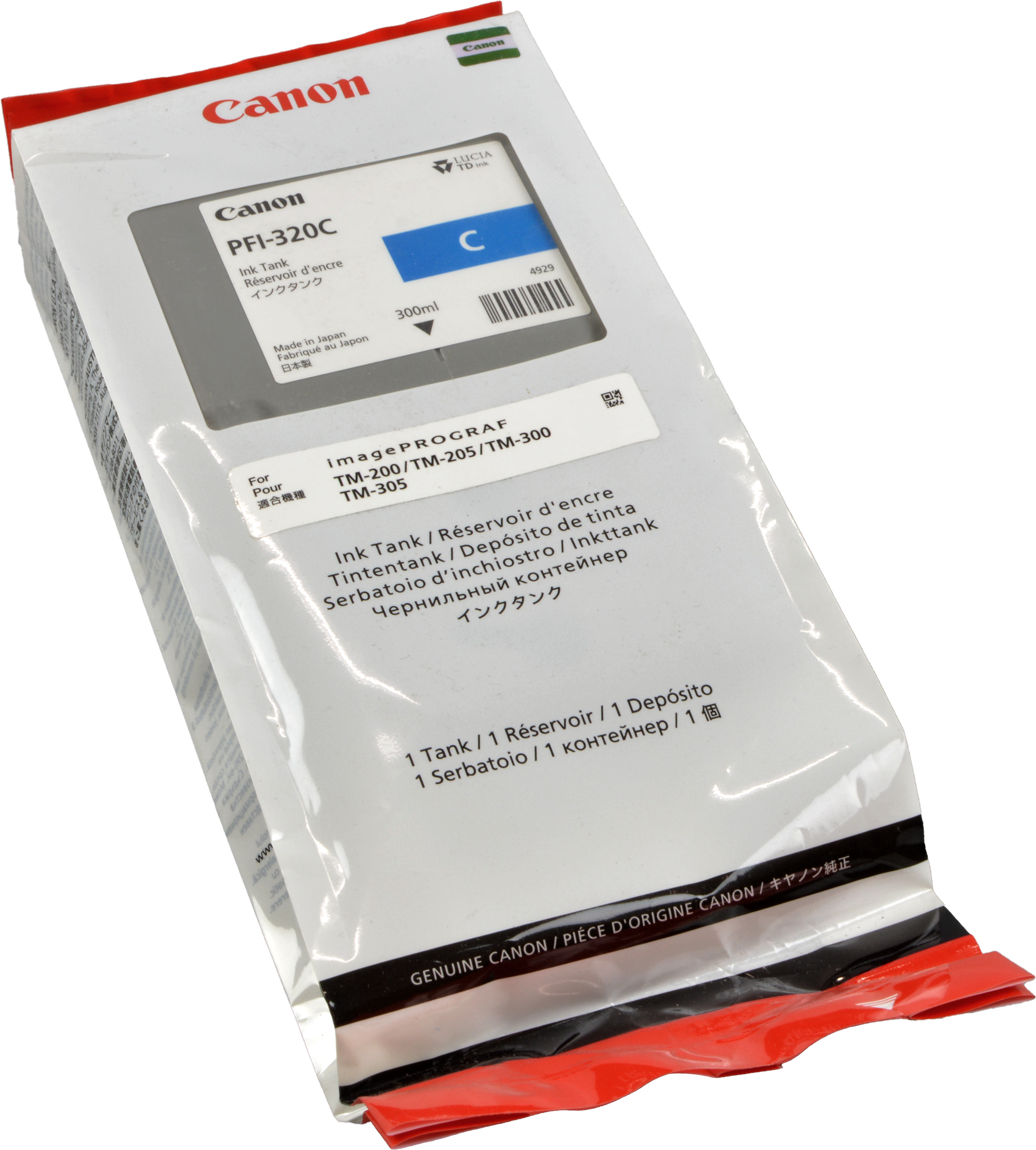 Canon Tinte 2891C001  PFI-320C  cyan