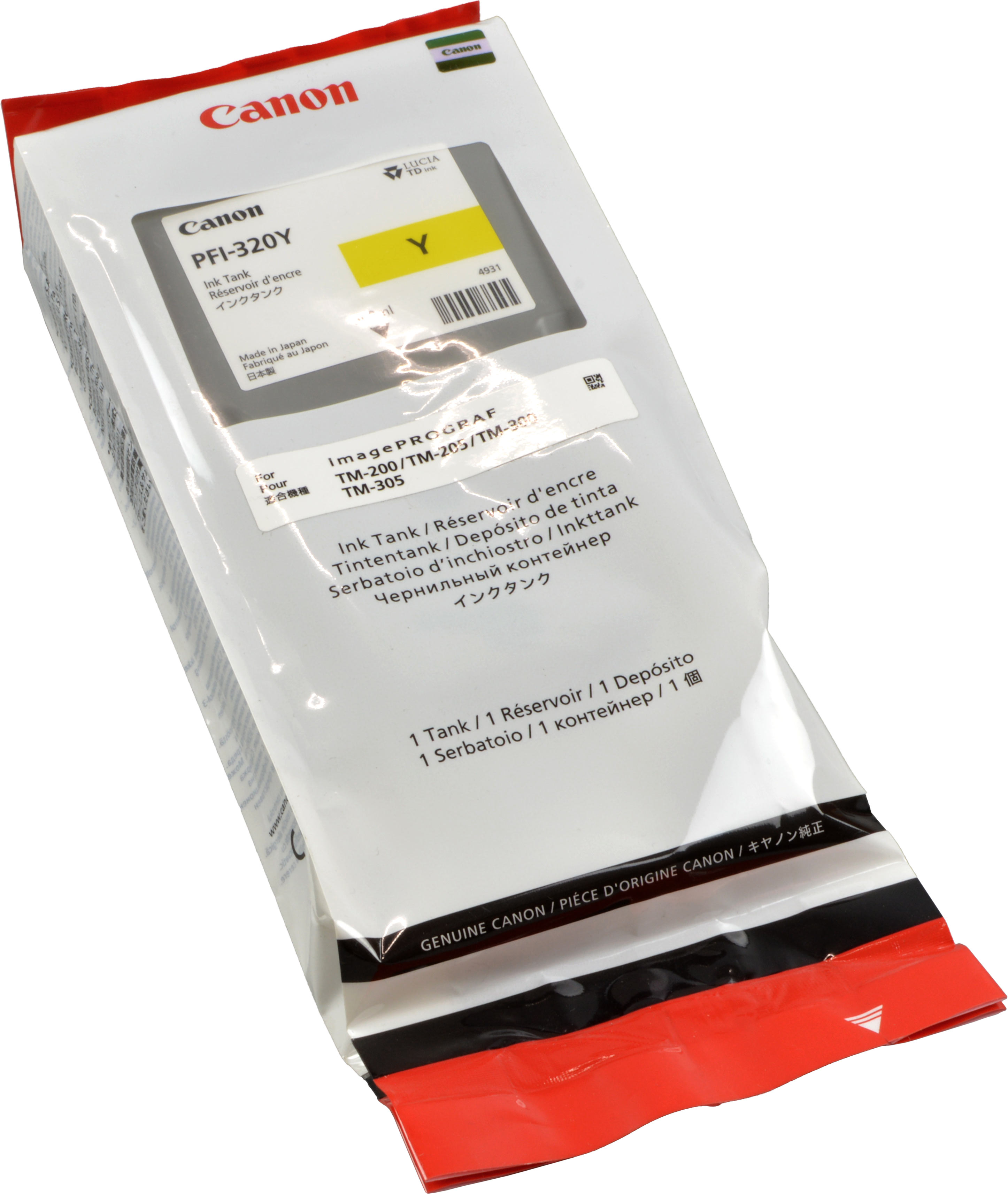 Canon Tinte 2893C001  PFI-320Y  yellow