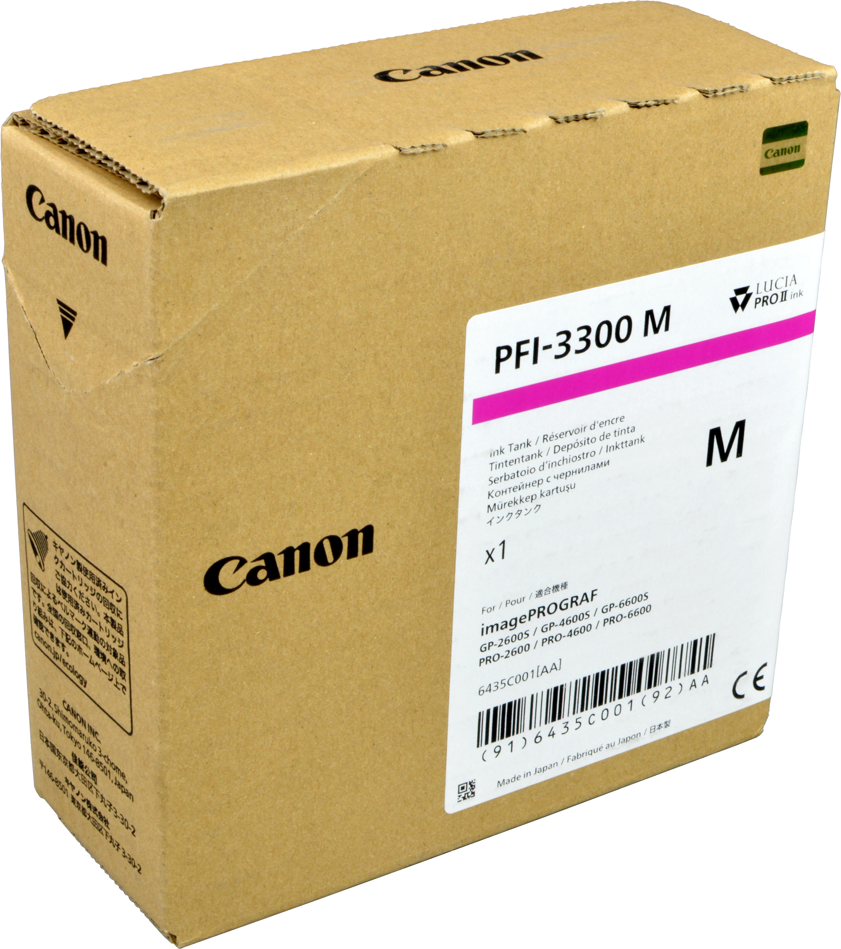 Canon Tinte 6435C001 PFI-3300M magenta