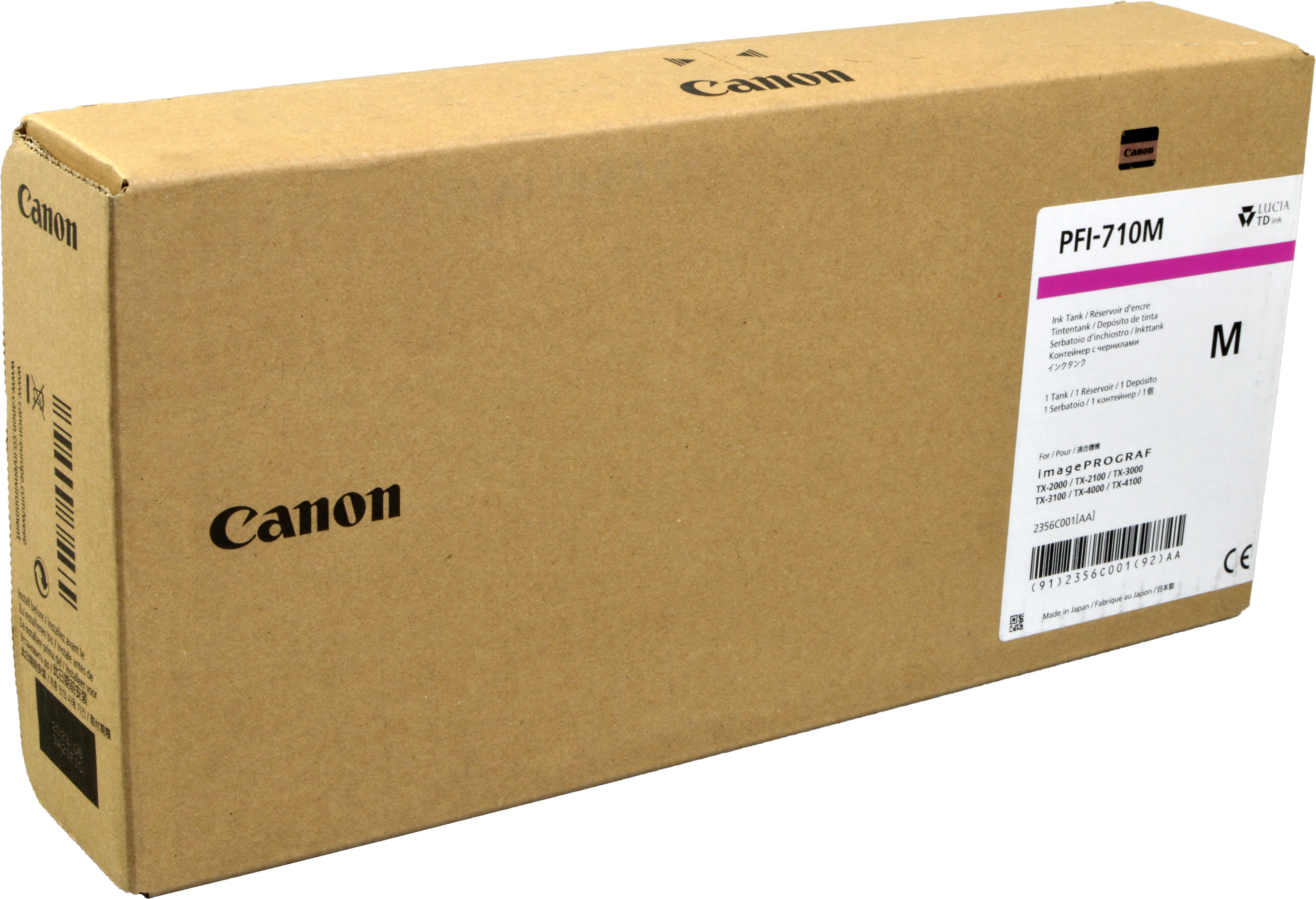 Canon Tinte 2356C001  PFI-710M  magenta