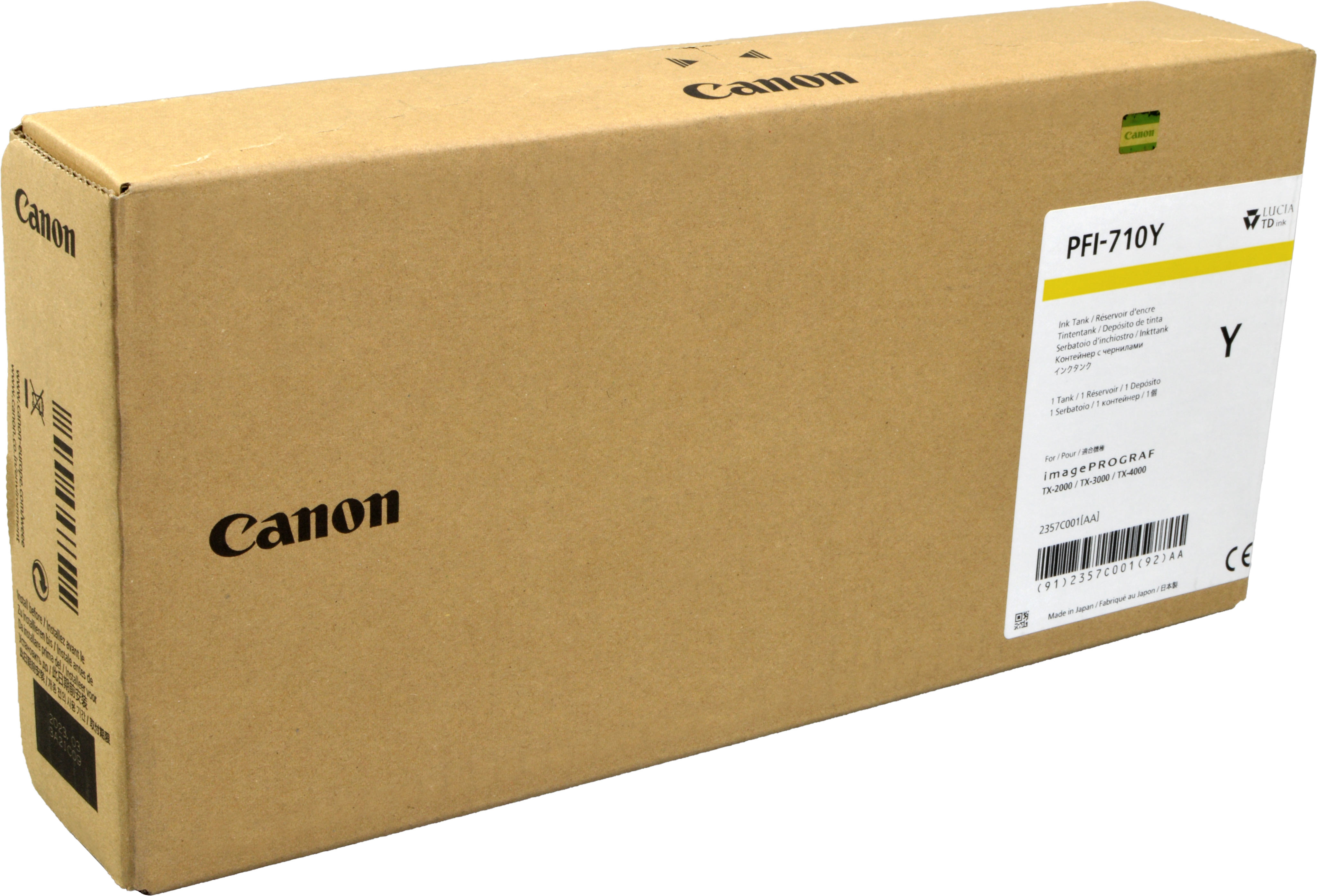 Canon Tinte 2357C001 PFI-710Y yellow