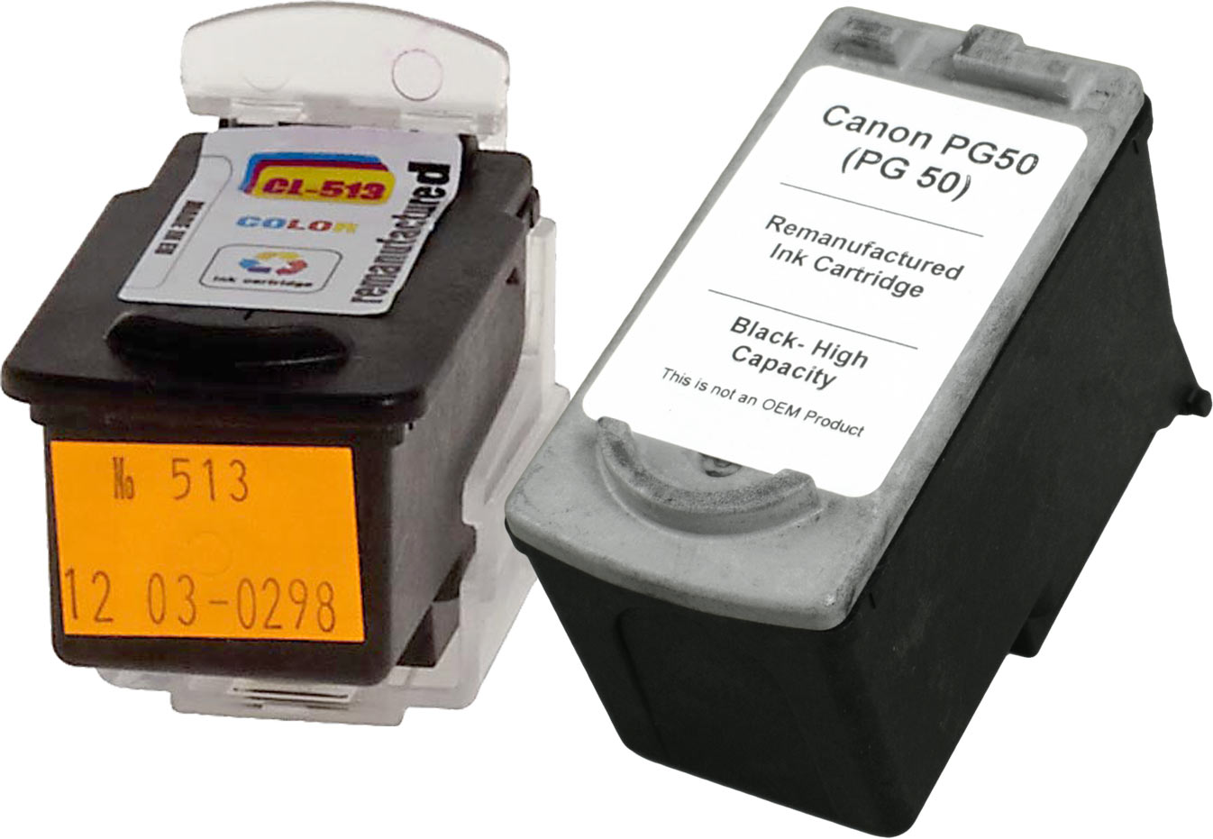 4260206571025 - 2 Tinten ersetzt Canon PG-50+CL-51  4-farbig