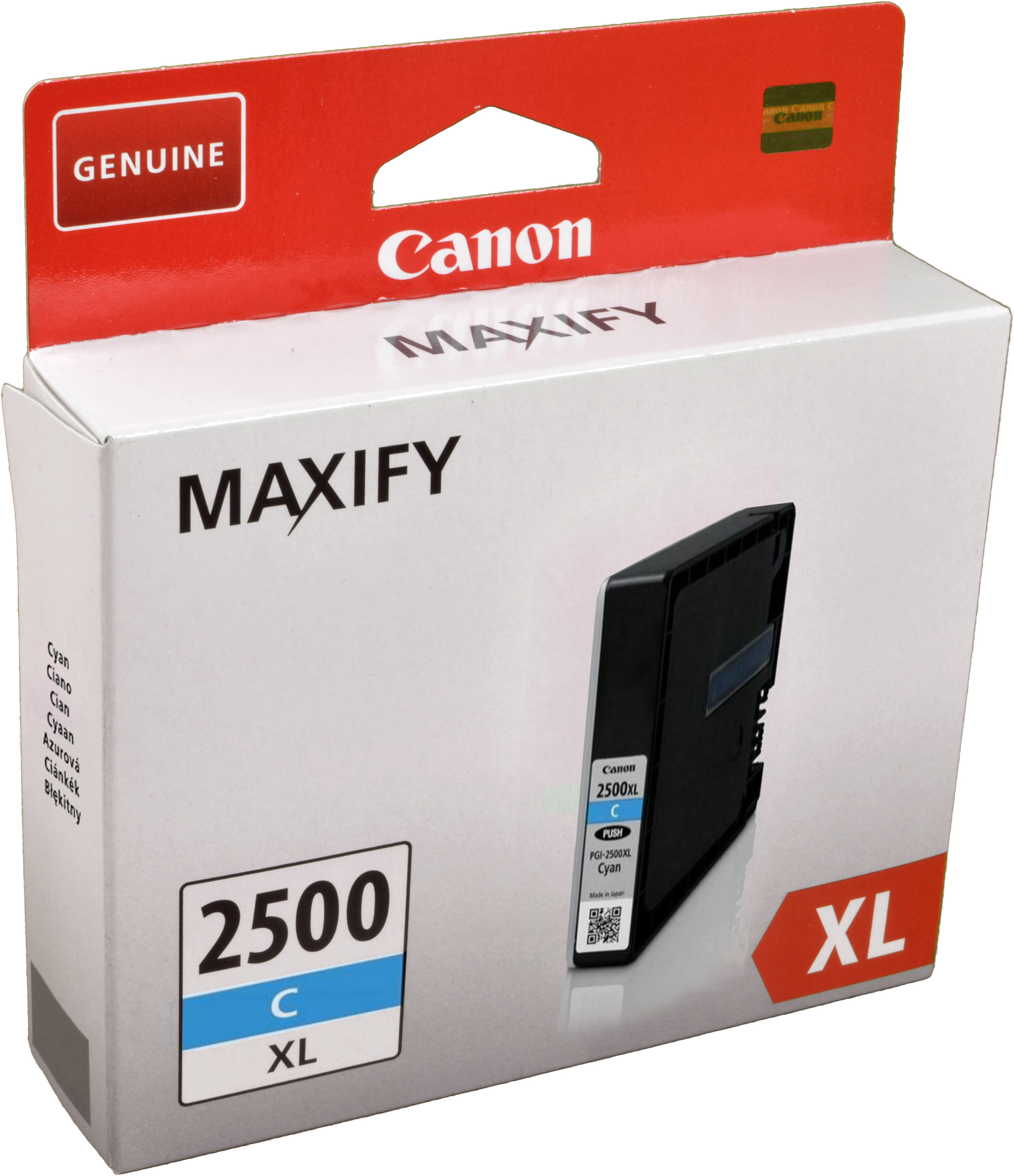 Canon Tinte 9265B001  PGI-2500XLC  cyan
