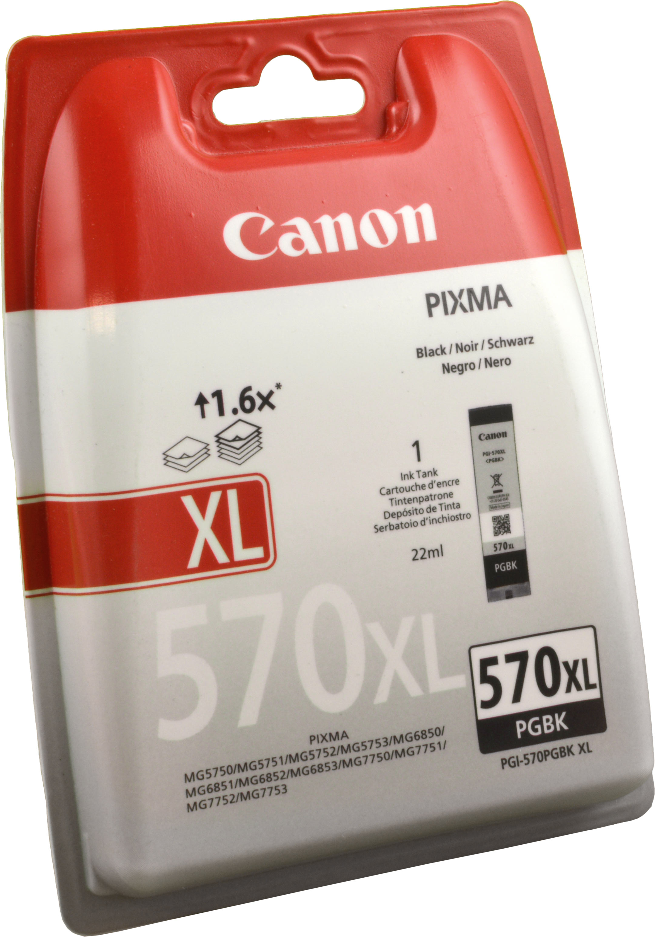 Canon Tinte 0318C001  PGI-570PGBKXL  schwarz