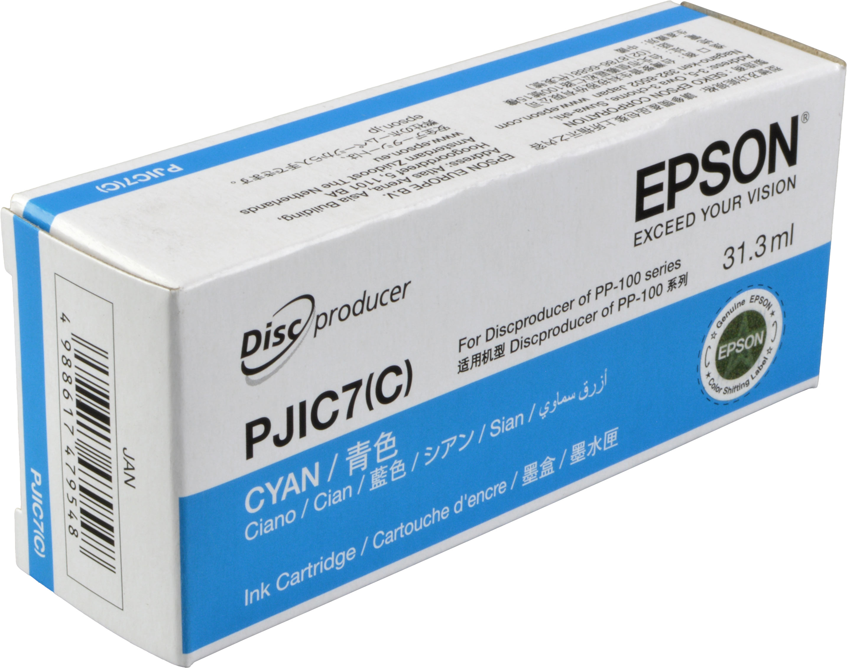 Epson Tinte C13S020688  PJIC7(C)  cyan
