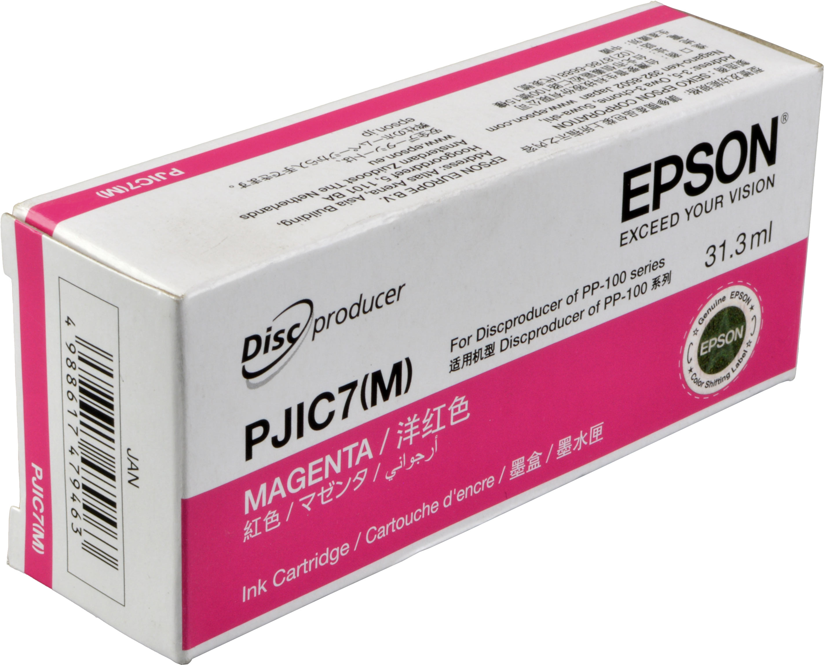 Epson Tinte C13S020691  PJIC7(M)  magenta