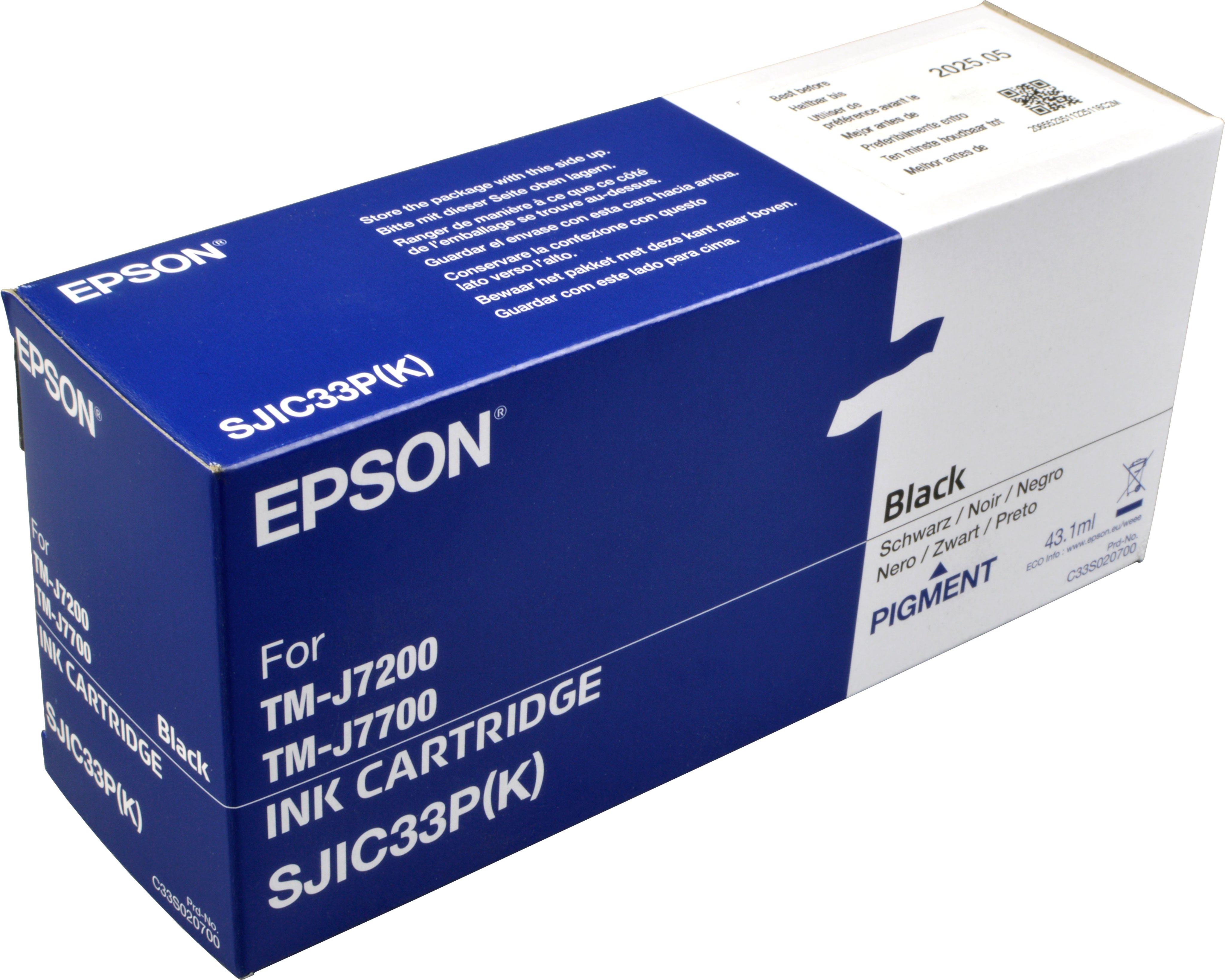 Epson Tinte C33S020700  SJIC33P(K)  schwarz