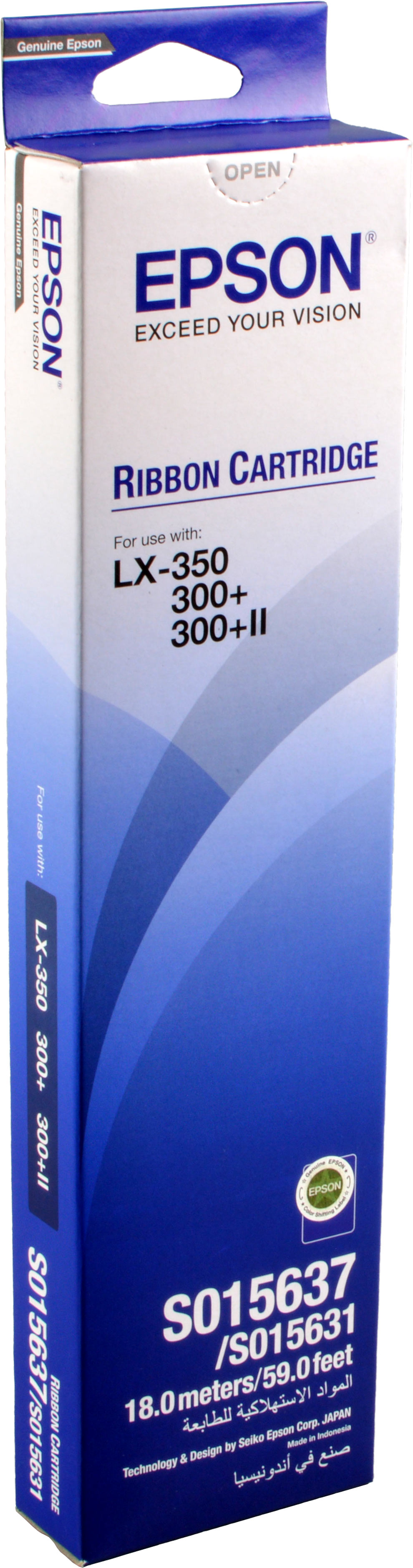 Originalband Epson LX 350 / 300  C13S015637  schwarz