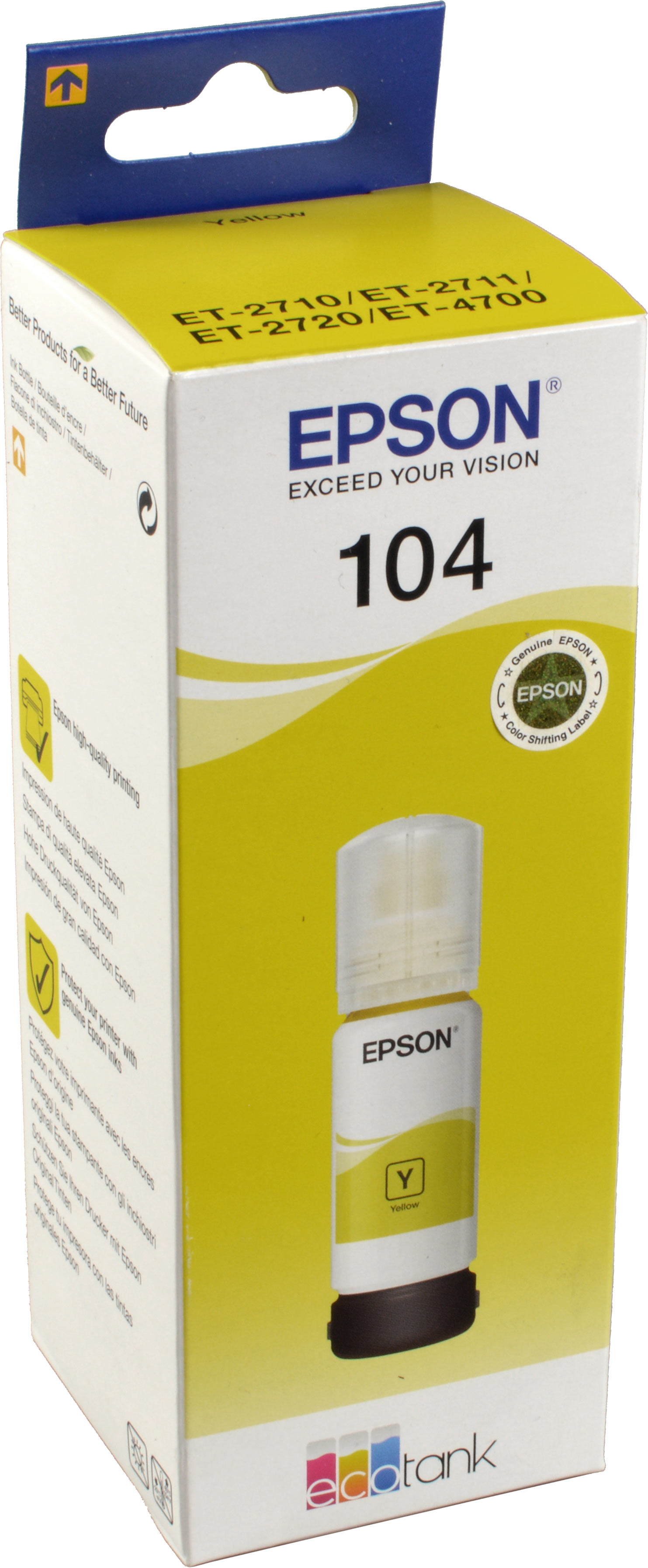 Epson Tinte C13T00P440  Yellow 104  yellow