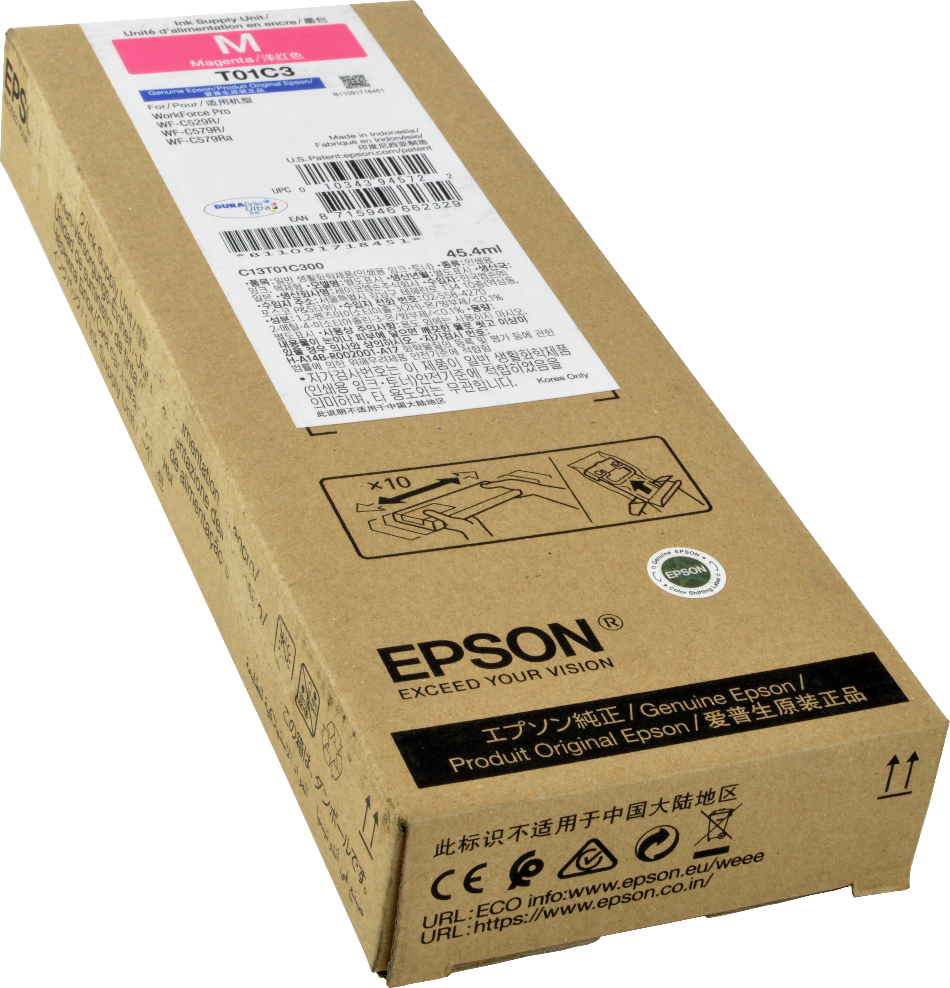 Epson Tinte C13T01C300  XL  Magenta