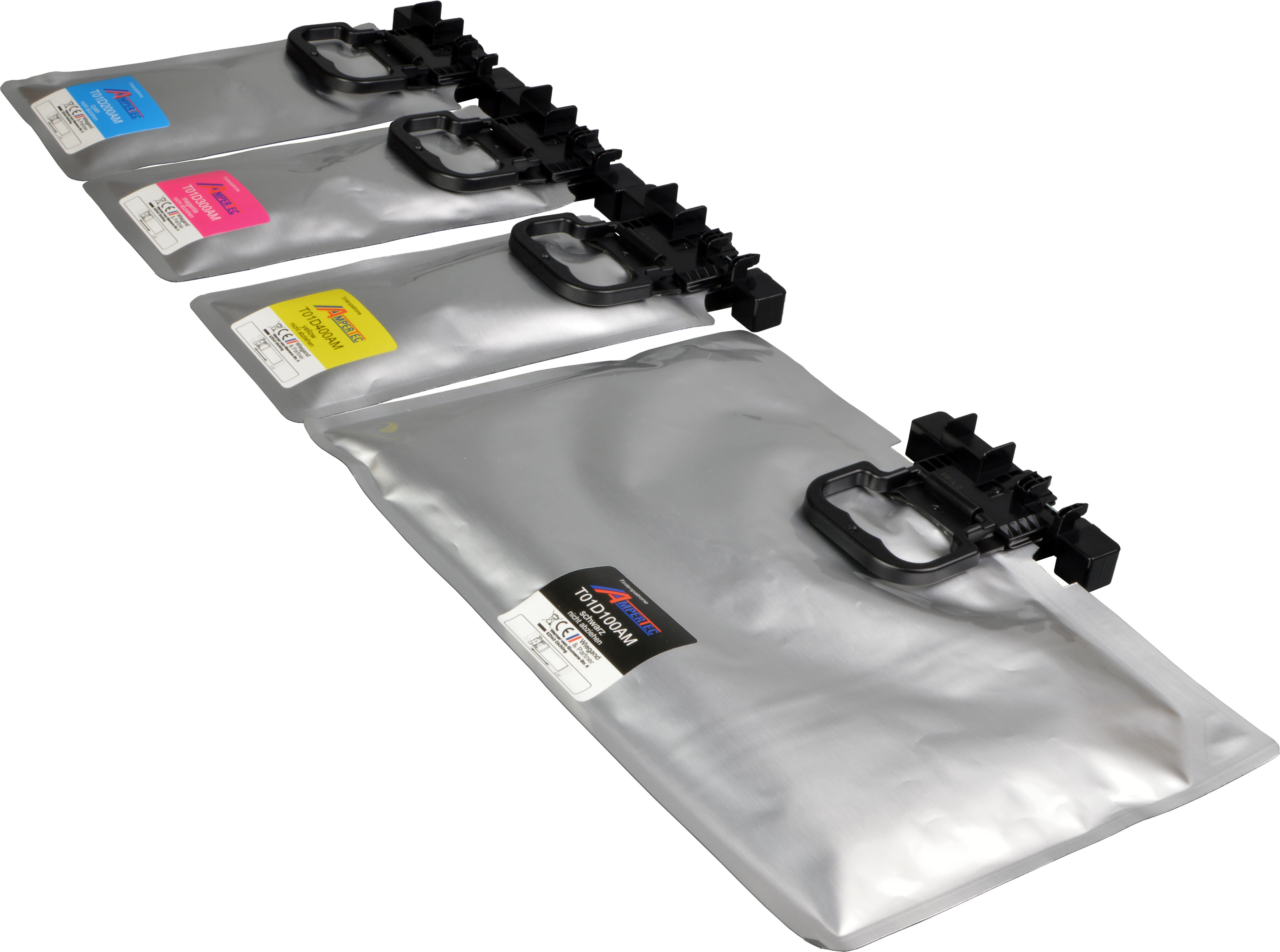 4262368915877 - 4 Tinten ersetzt Epson T01D100 - D400  4-farbig