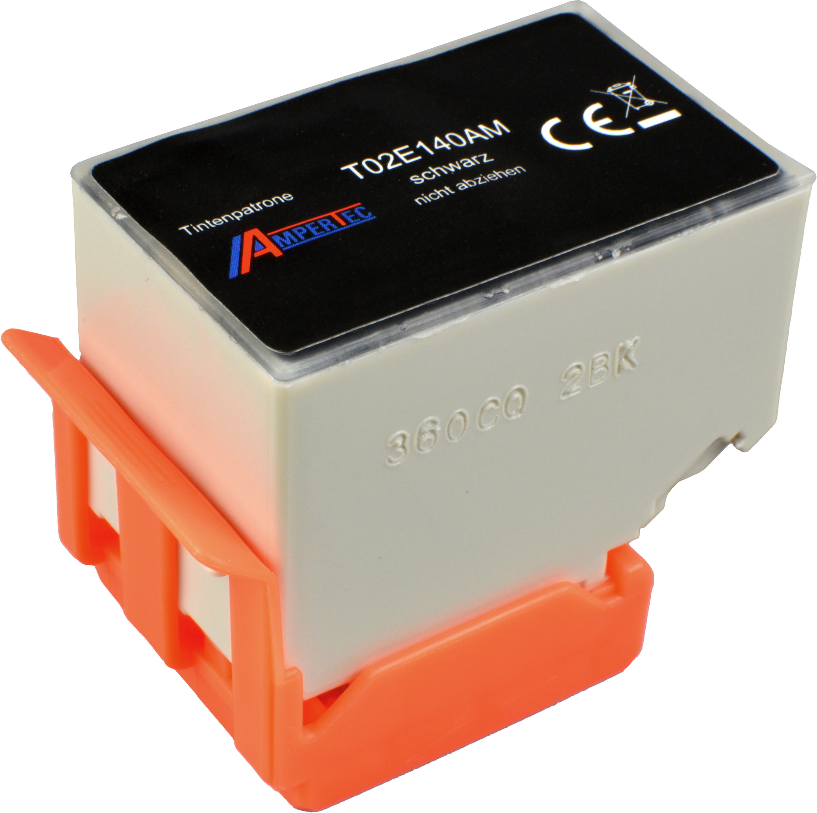 Ampertec Tinte ersetzt Epson C13T02E140  schwarz  202
