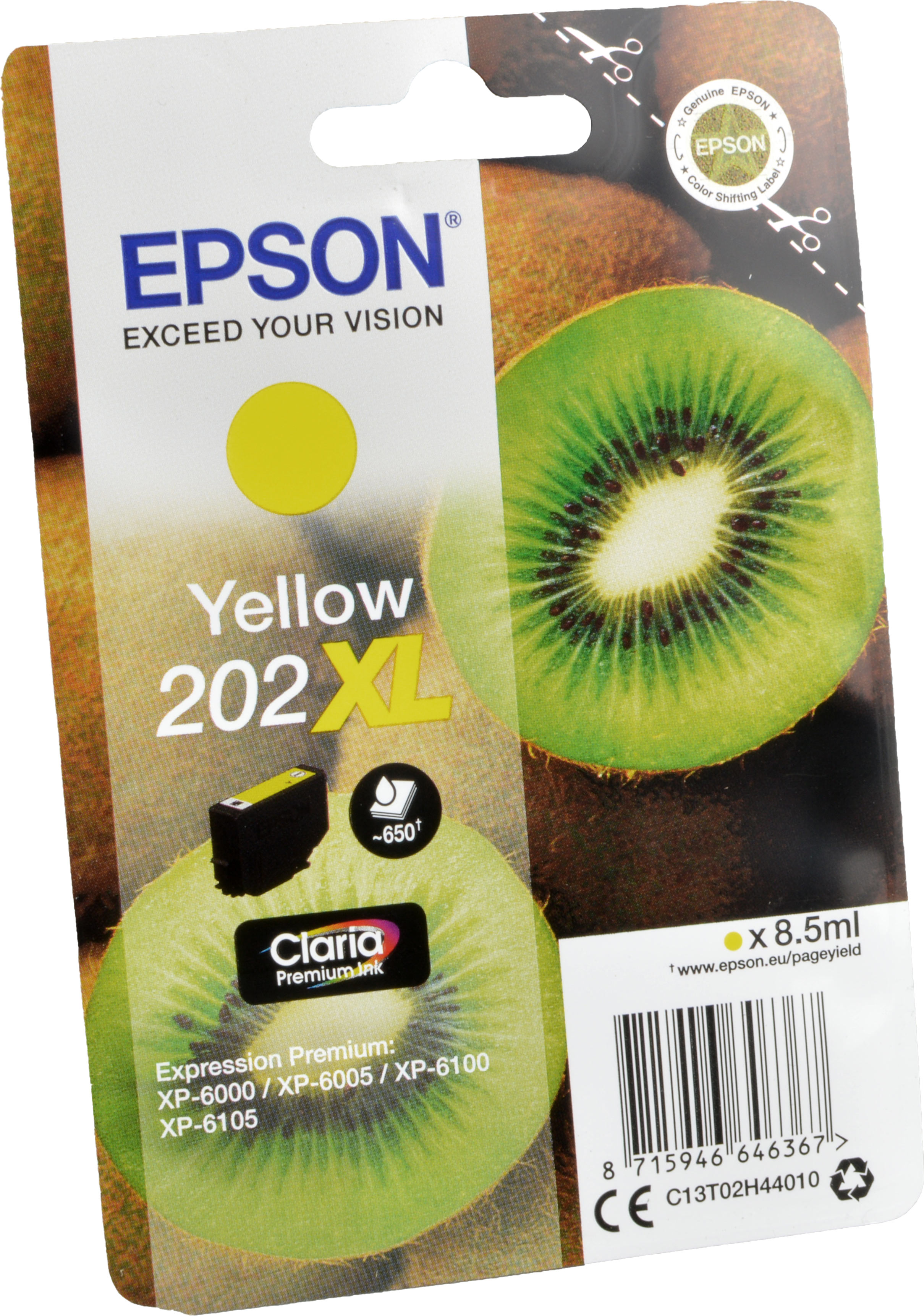 Epson Tinte C13T02H440 yellow 202XL