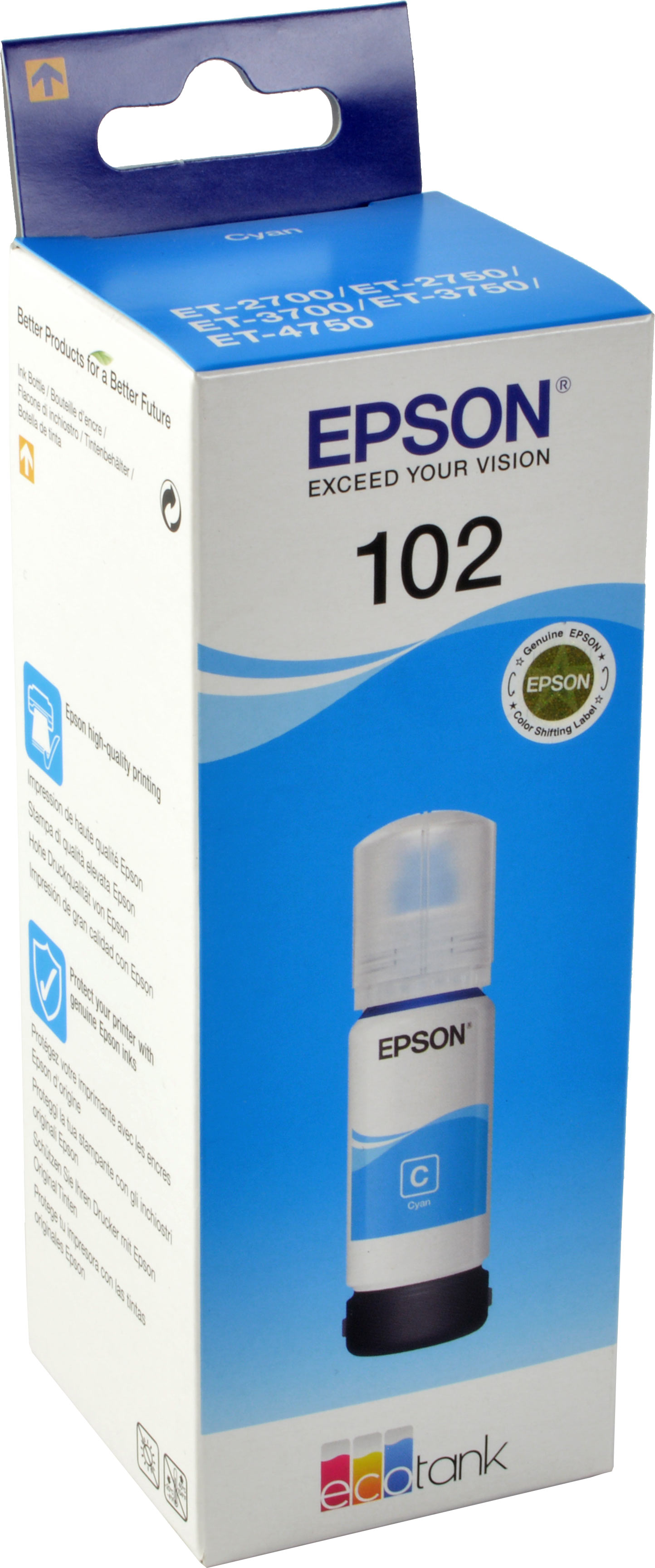 Epson Tinte C13T03R240  Cyan 102  cyan