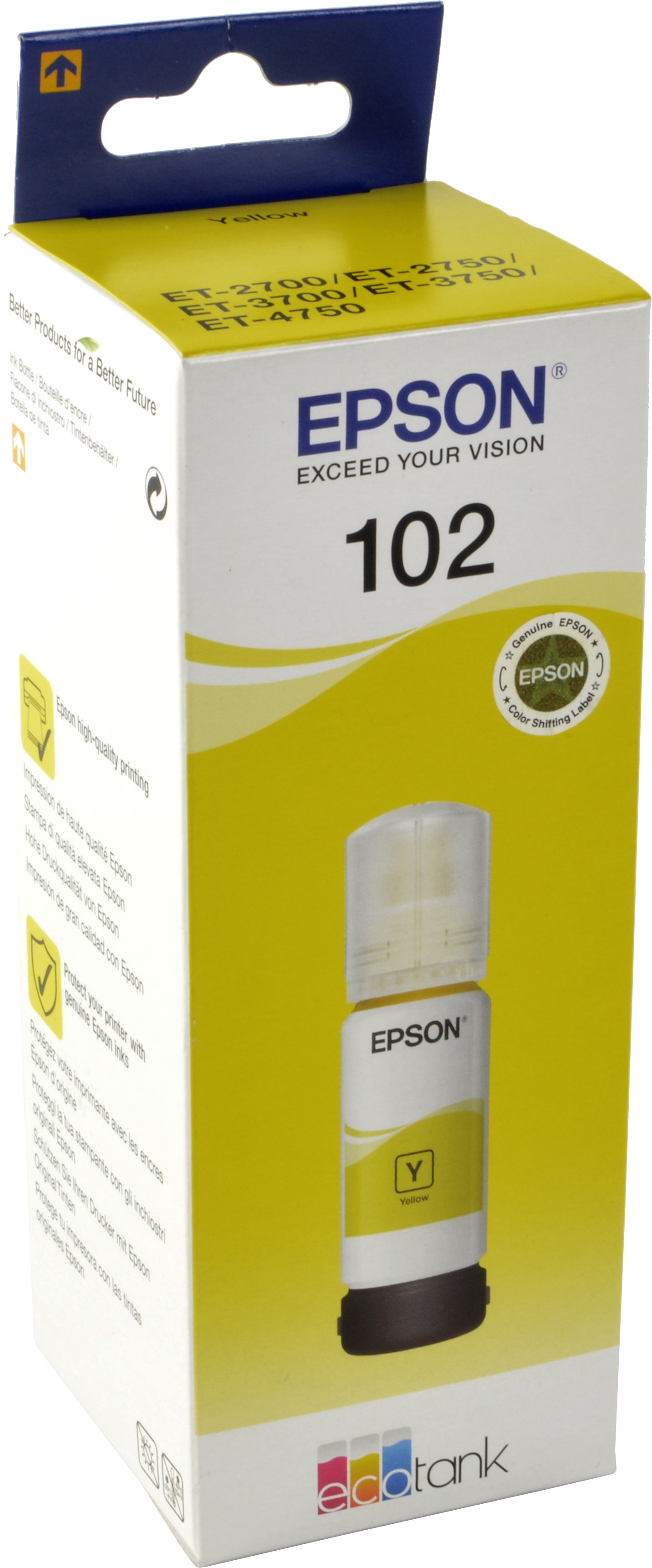 Epson Tinte C13T03R440  Yellow 102  yellow