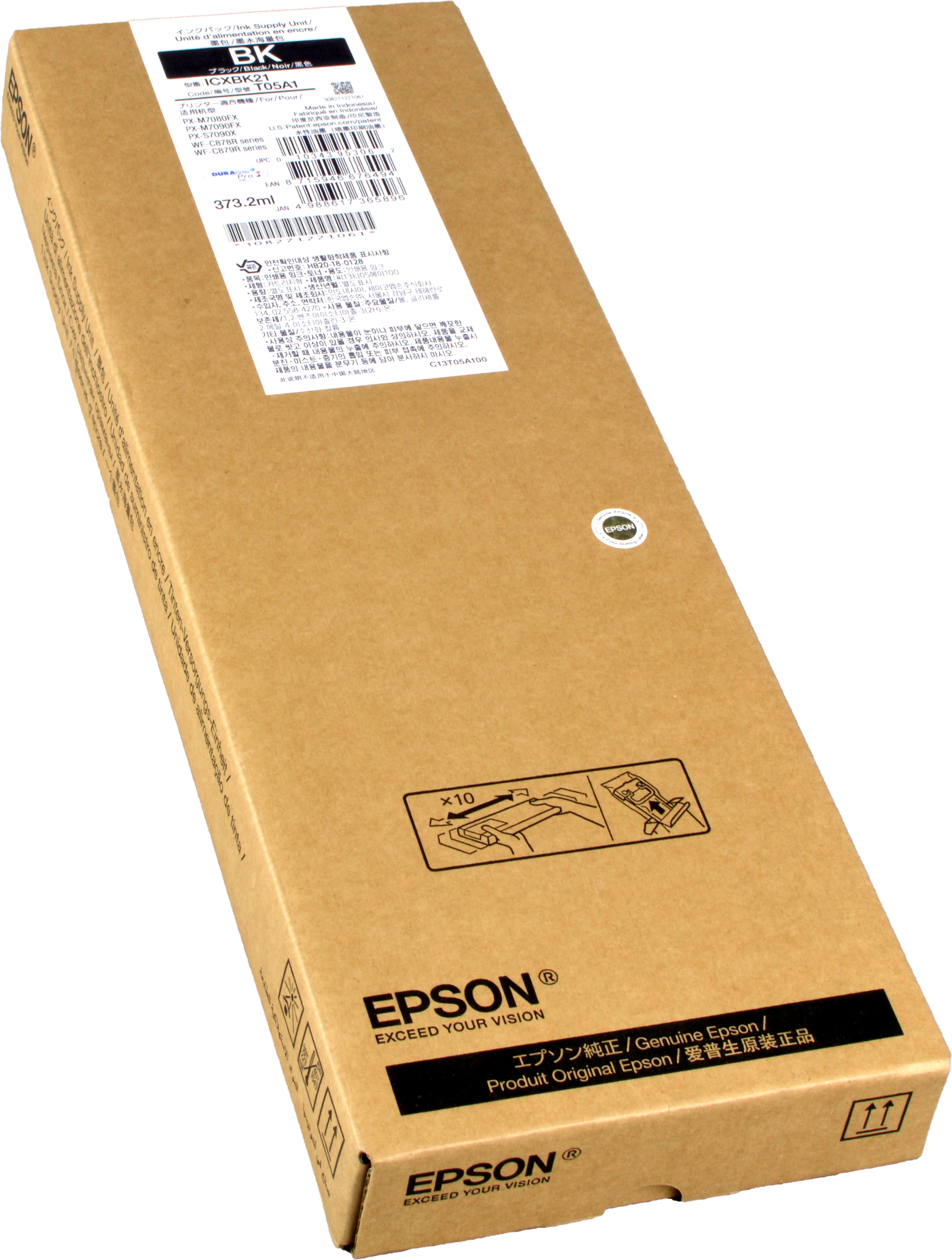 Epson Tinte C13T05A100  schwarz  XL