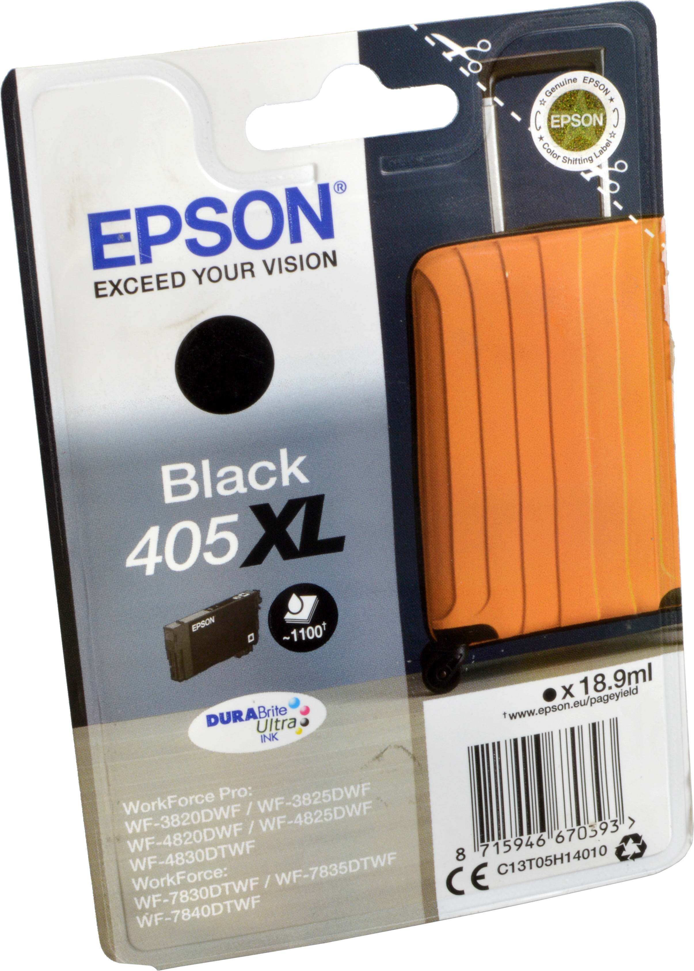 Epson Tinte C13T05H14010  Black 405XL  schwarz