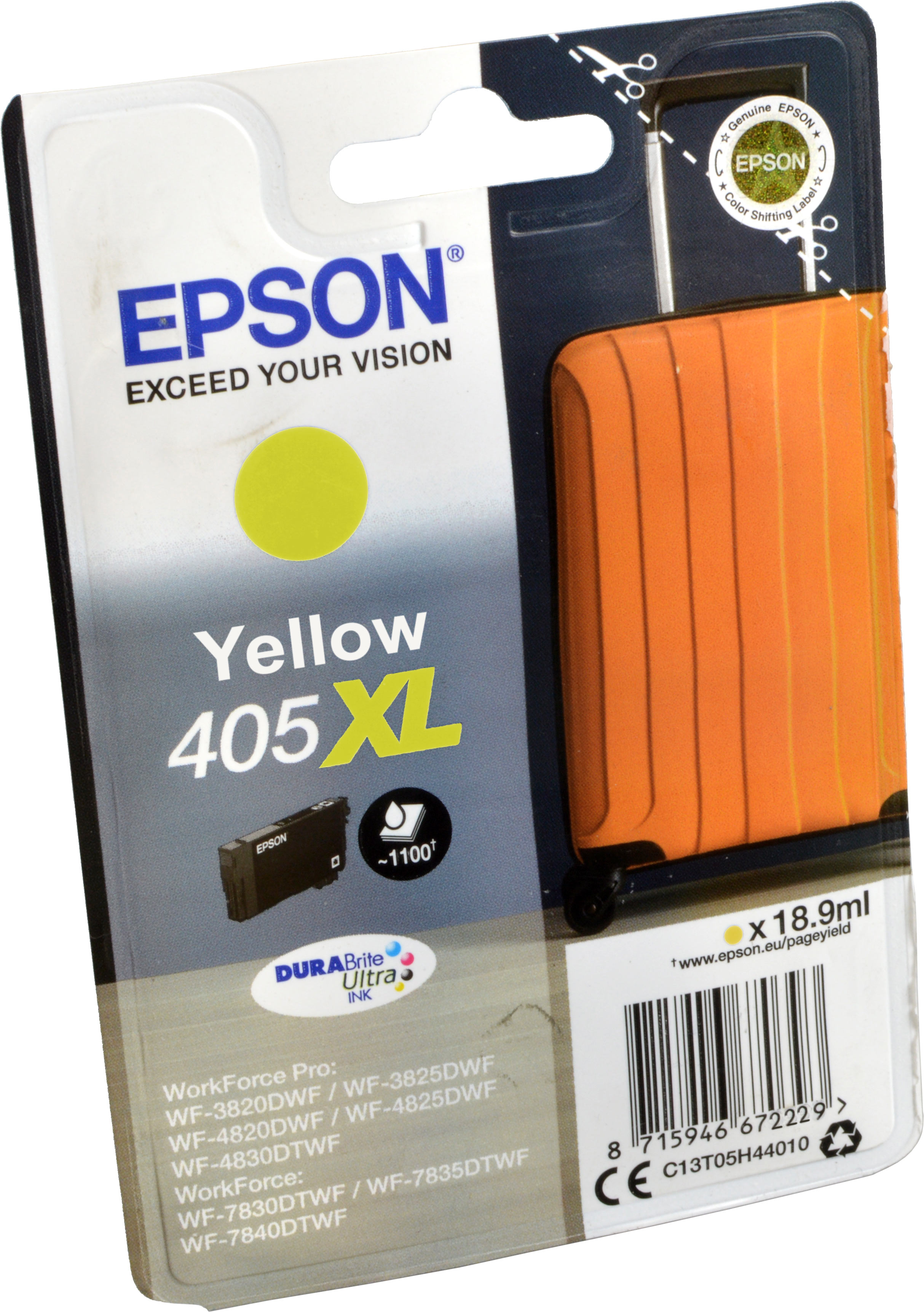 Epson Tinte C13T05H44010  Yellow 405XL  yellow