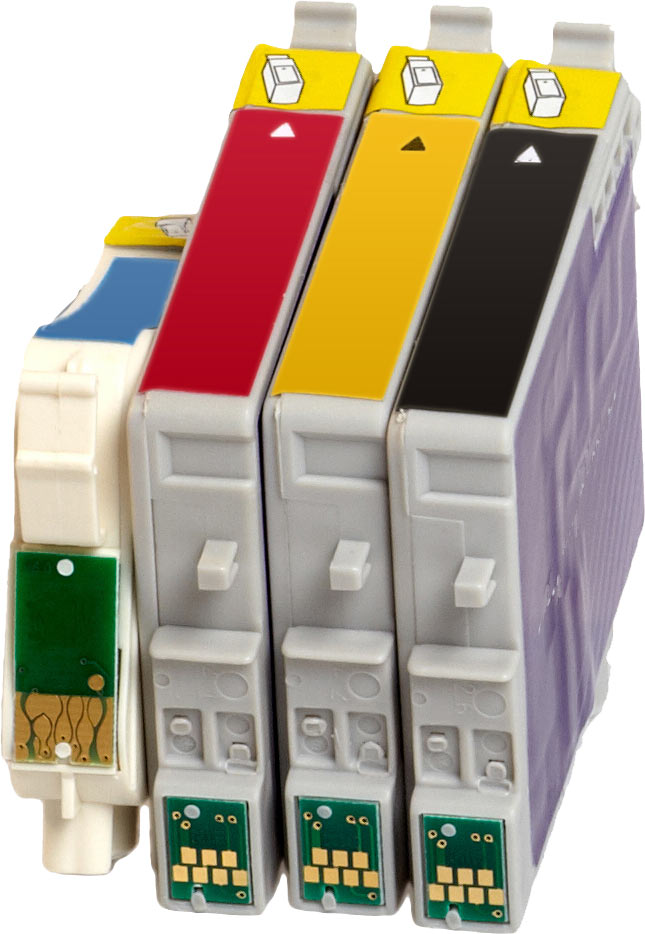 4260156639400 - 10 Tinten ersetzt Epson T0611-614  4-farbig