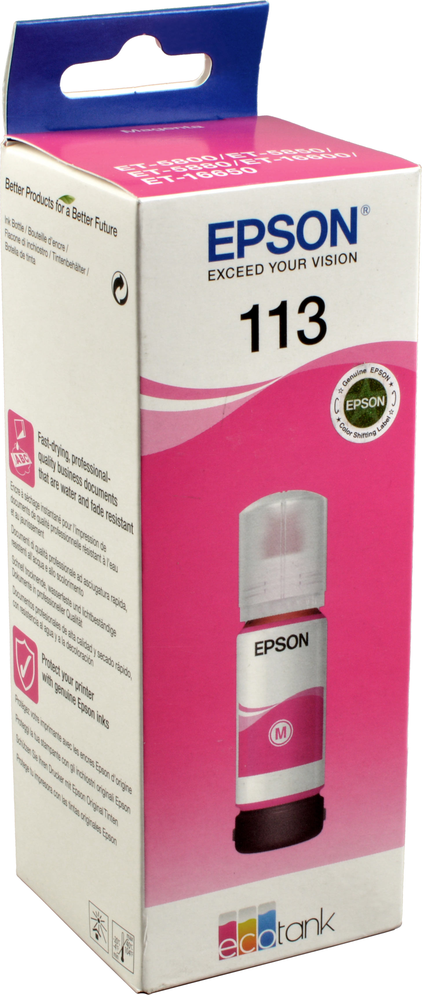 Epson Nachfülltinte C13T06B340 magenta 113