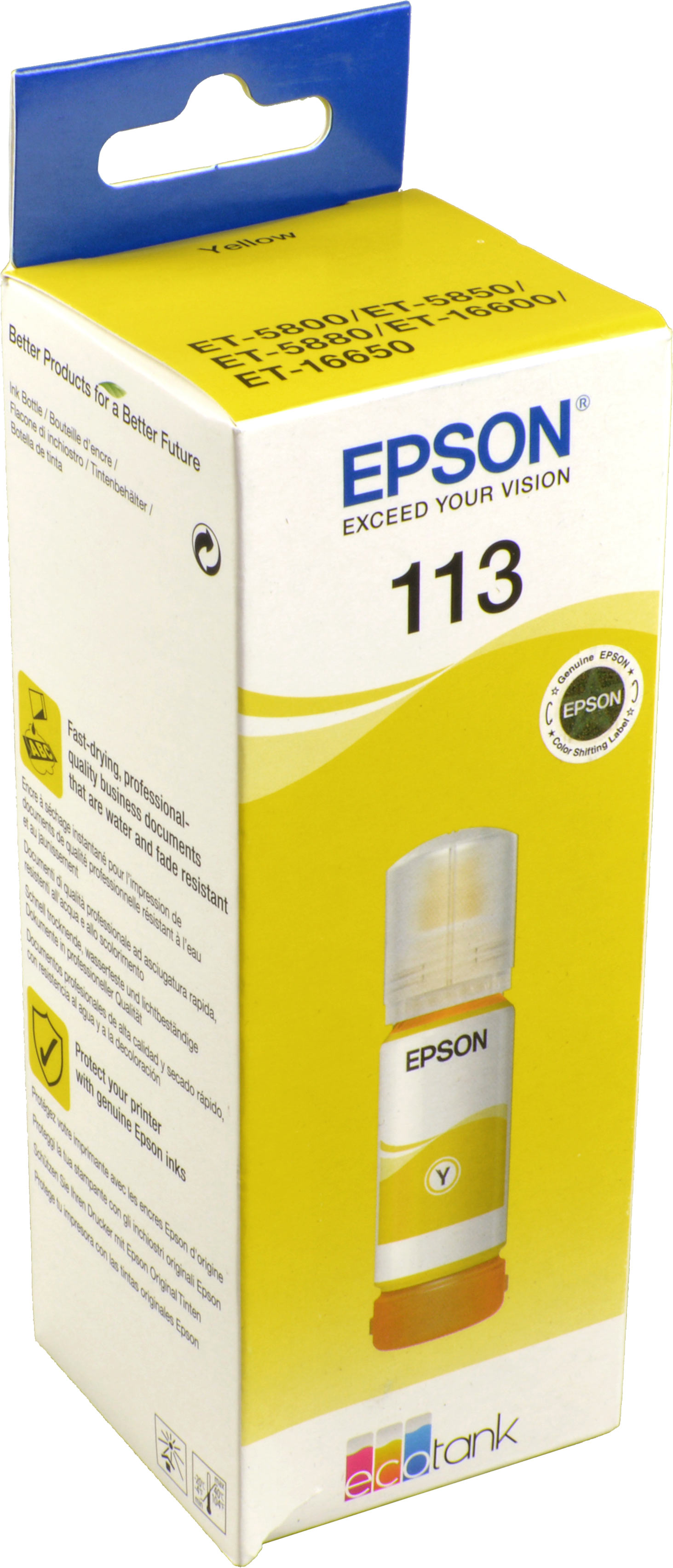 Epson Tinte C13T06B440  113  yellow  Nachfülltinte