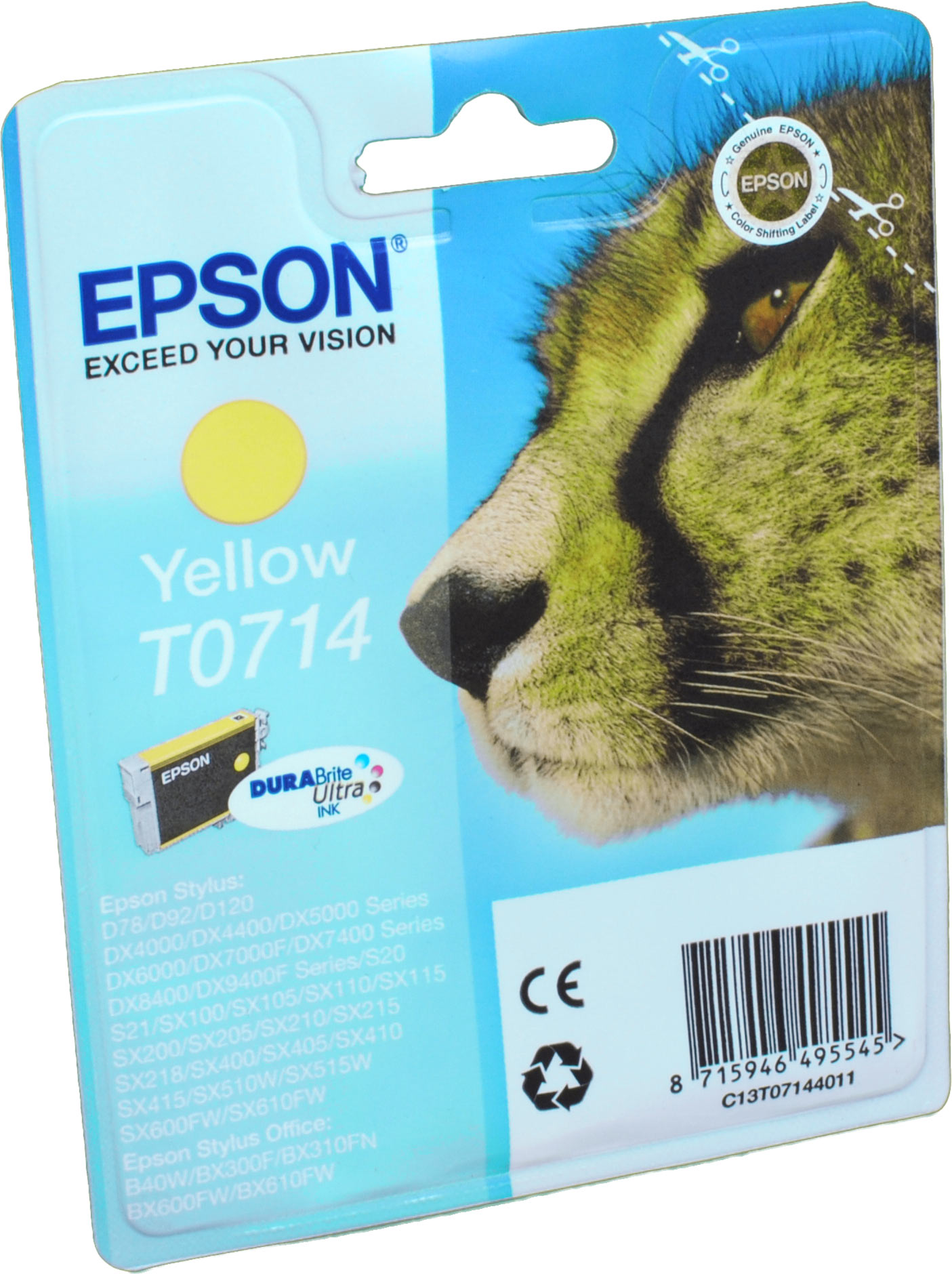 Epson Tinte C13T07144012 yellow