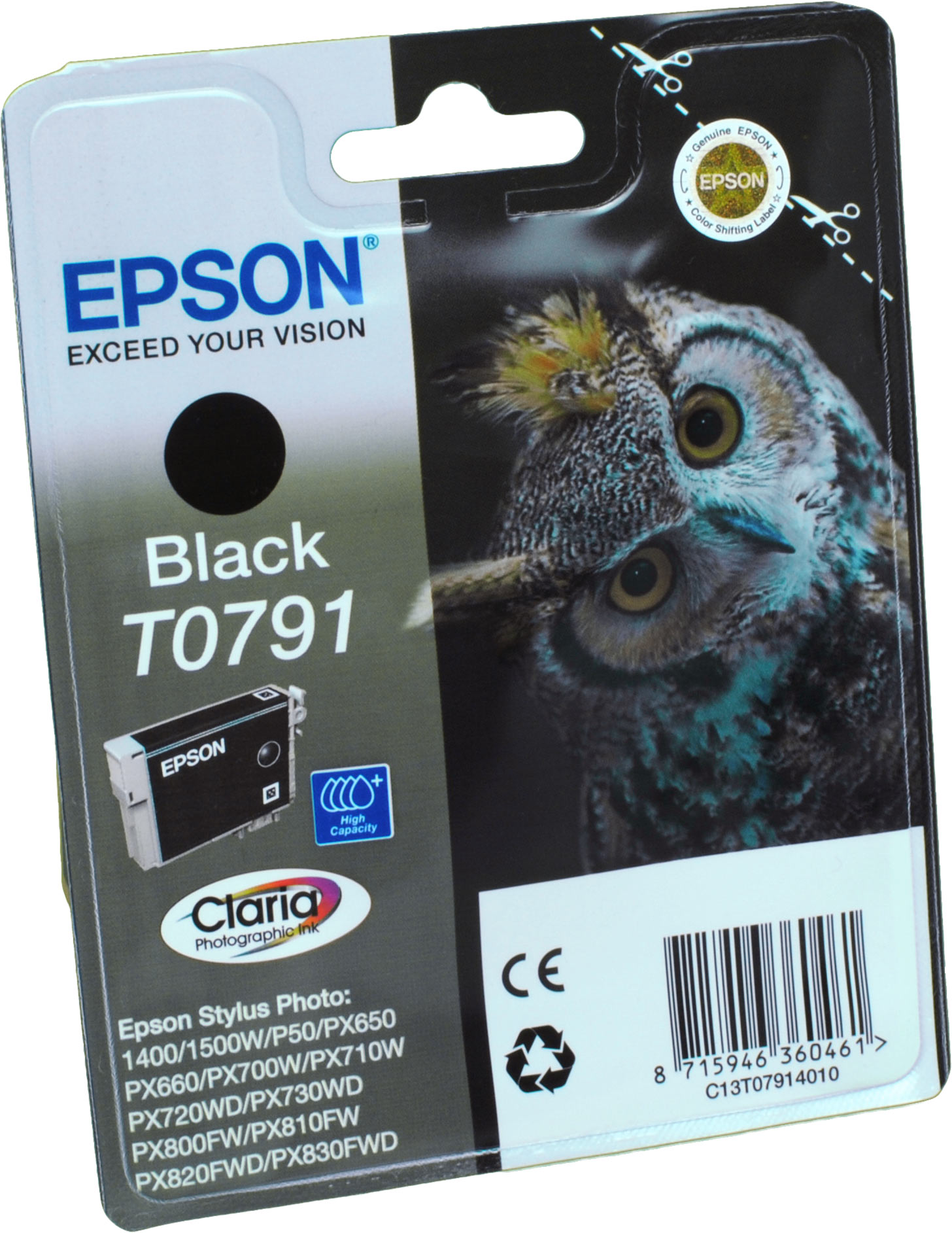 Epson Tinte C13T07914010 schwarz