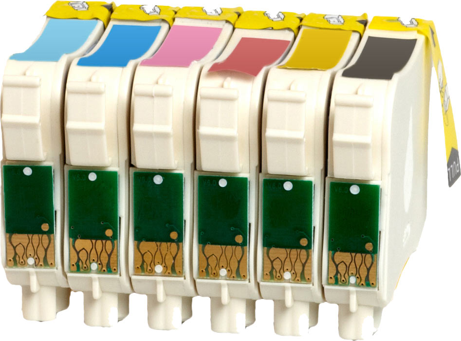 4260206575474 - 10 Tinten ersetzt Epson T0791-796  Farben nach Wahl