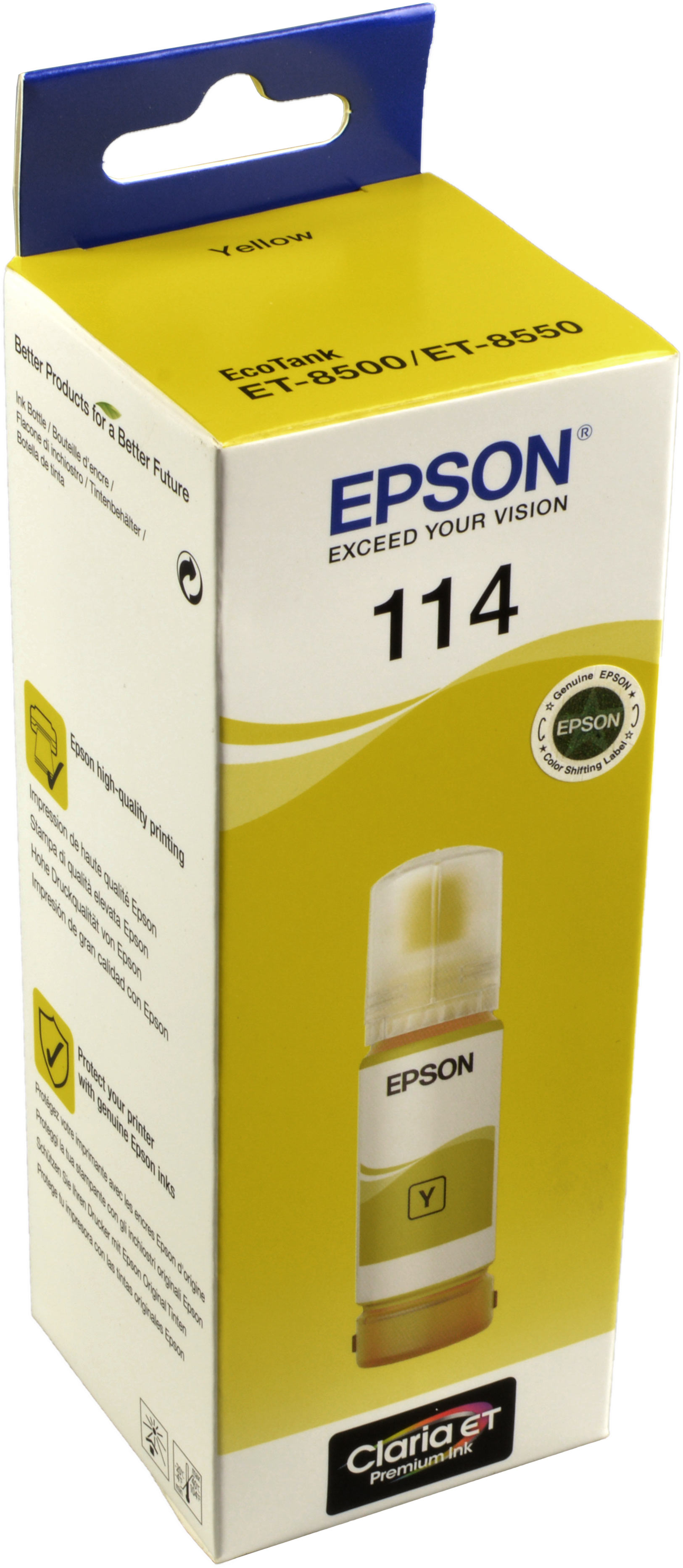 Epson Tinte C13T07B440  114  yellow  Nachfülltinte