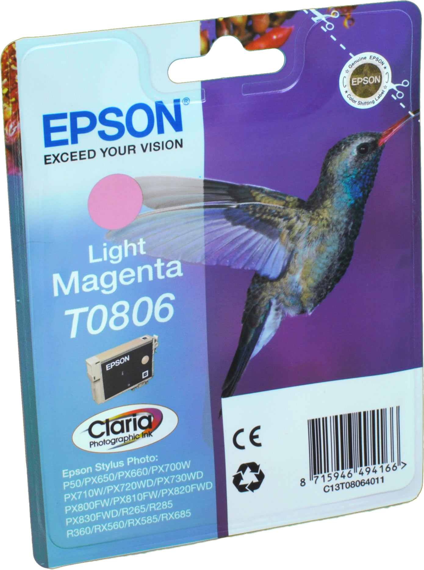 Epson Tinte C13T08064010  light magenta