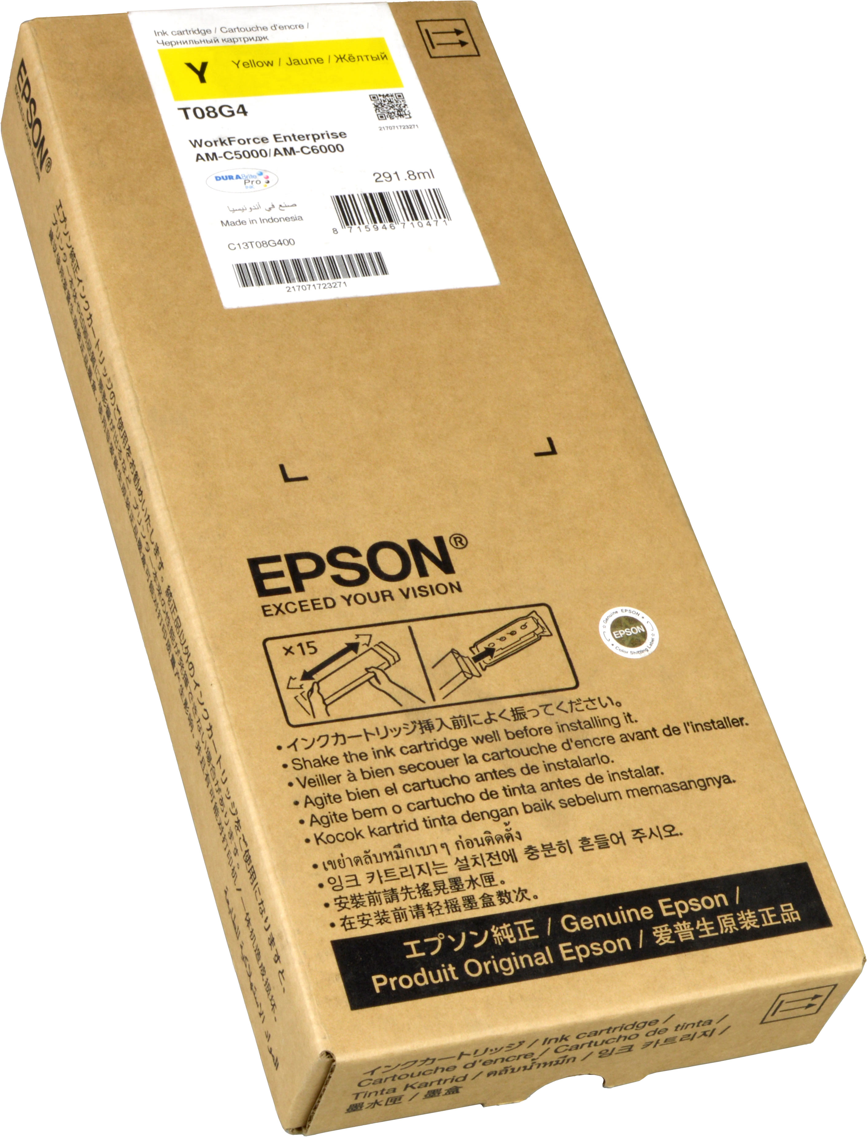 Epson Tinte C13T08G400 yellow T08G4