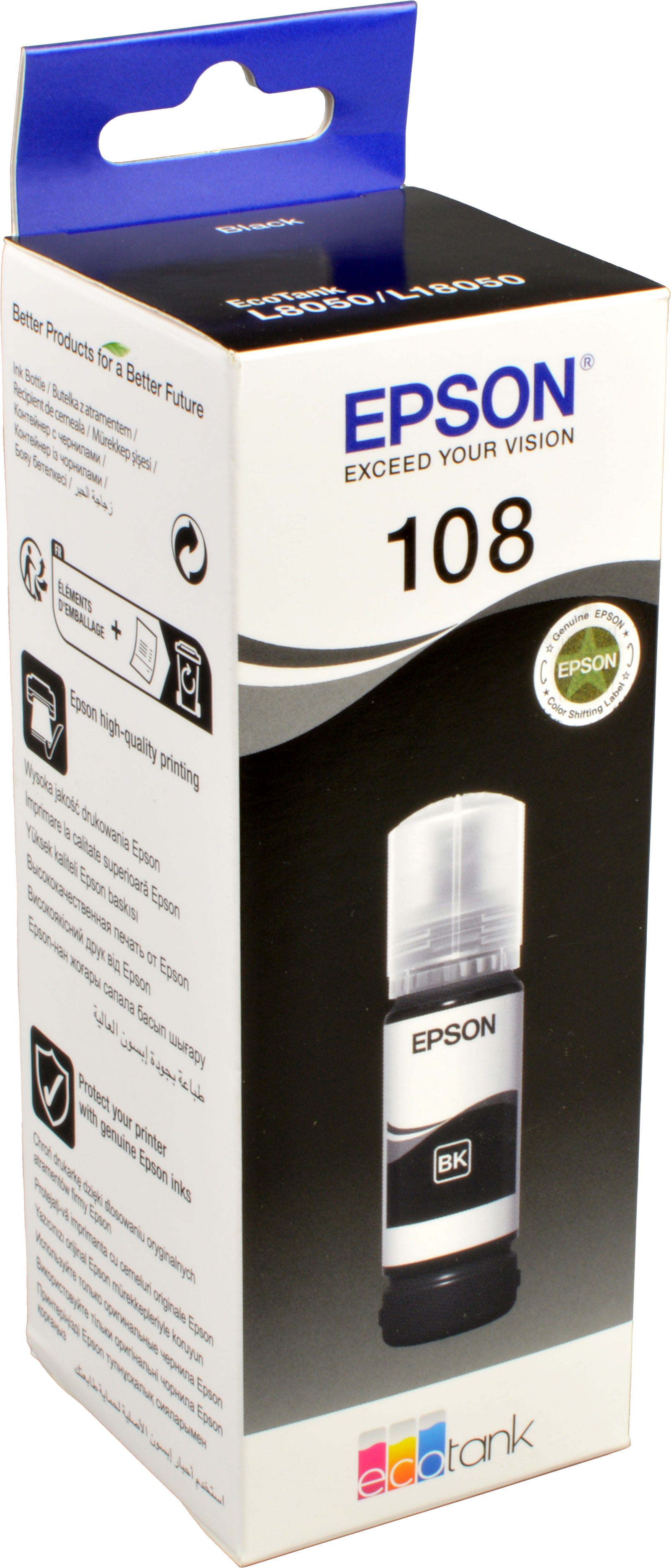 Epson Nachfülltinte C13T09C14A schwarz 108