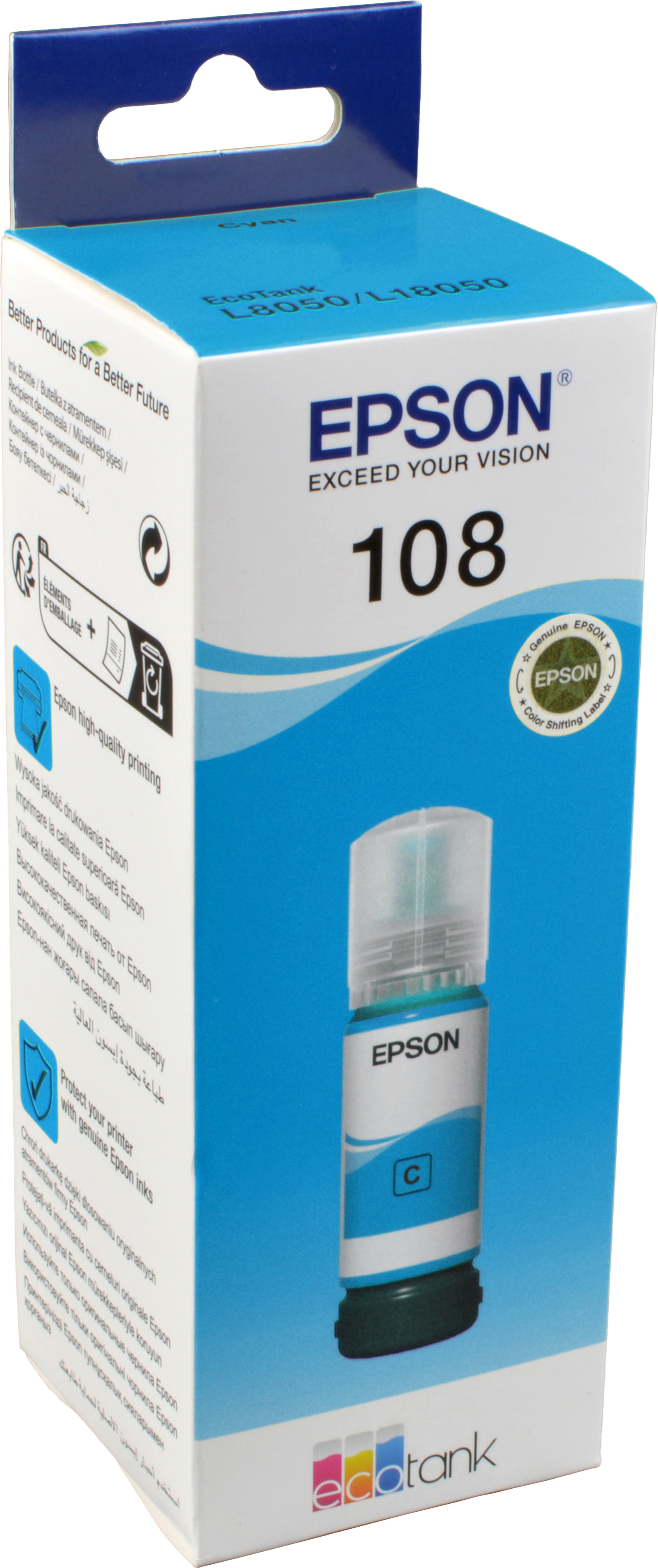 Epson Nachfülltinte C13T09C24A cyan 108