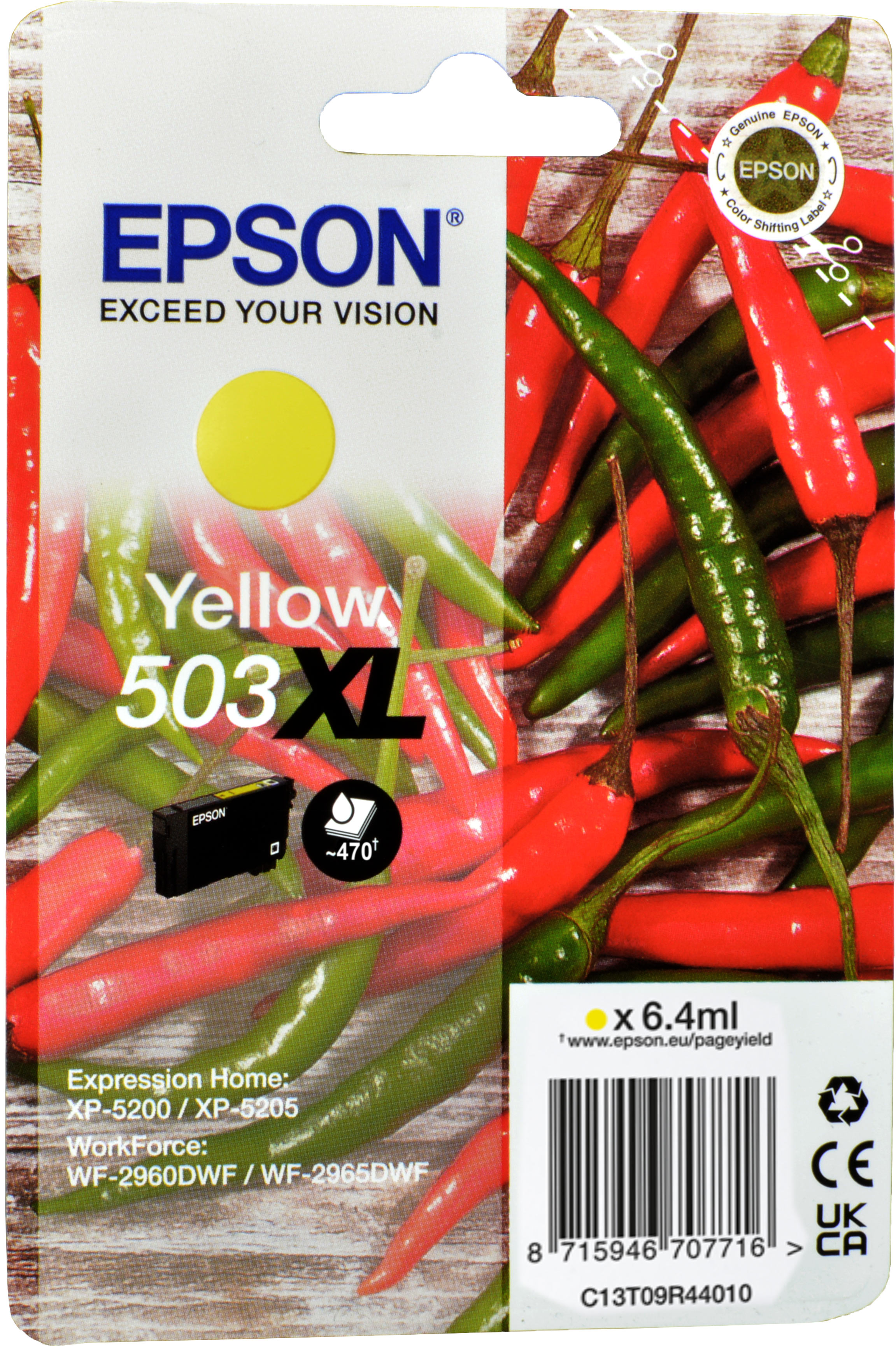 Epson Tinte C13T09R440 yellow 503XL