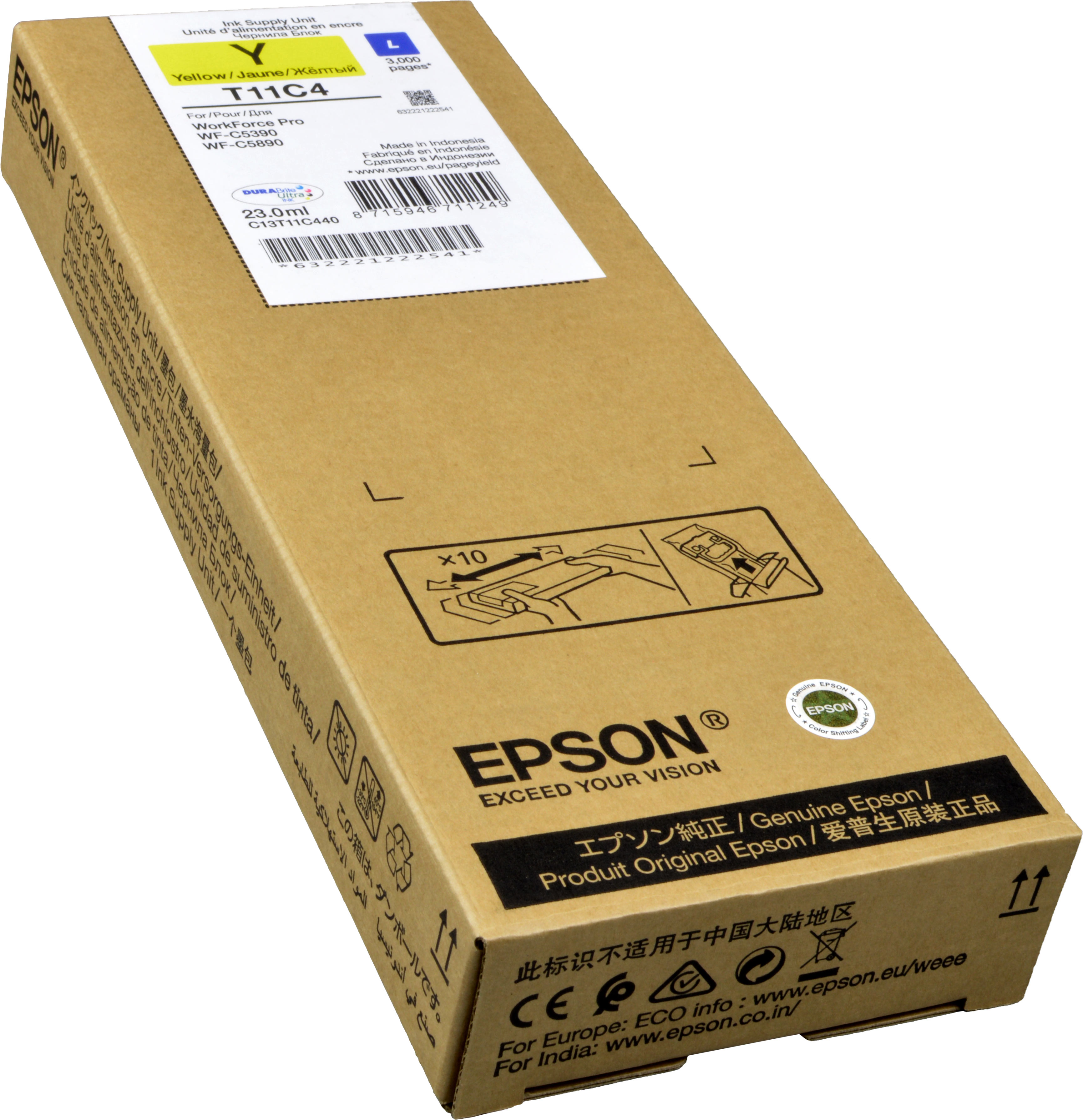 Epson Tinte C13T11C440 yellow L T11C4