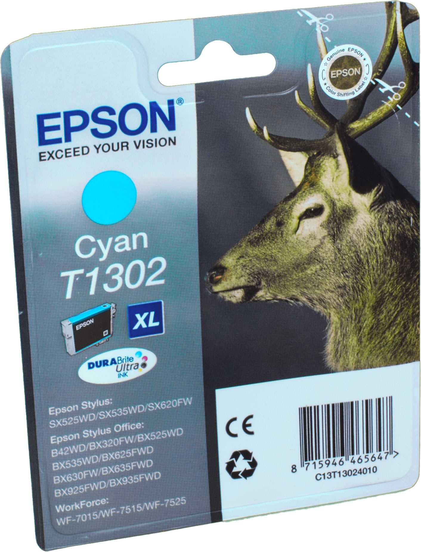 Epson Tinte C13T13024012 cyan