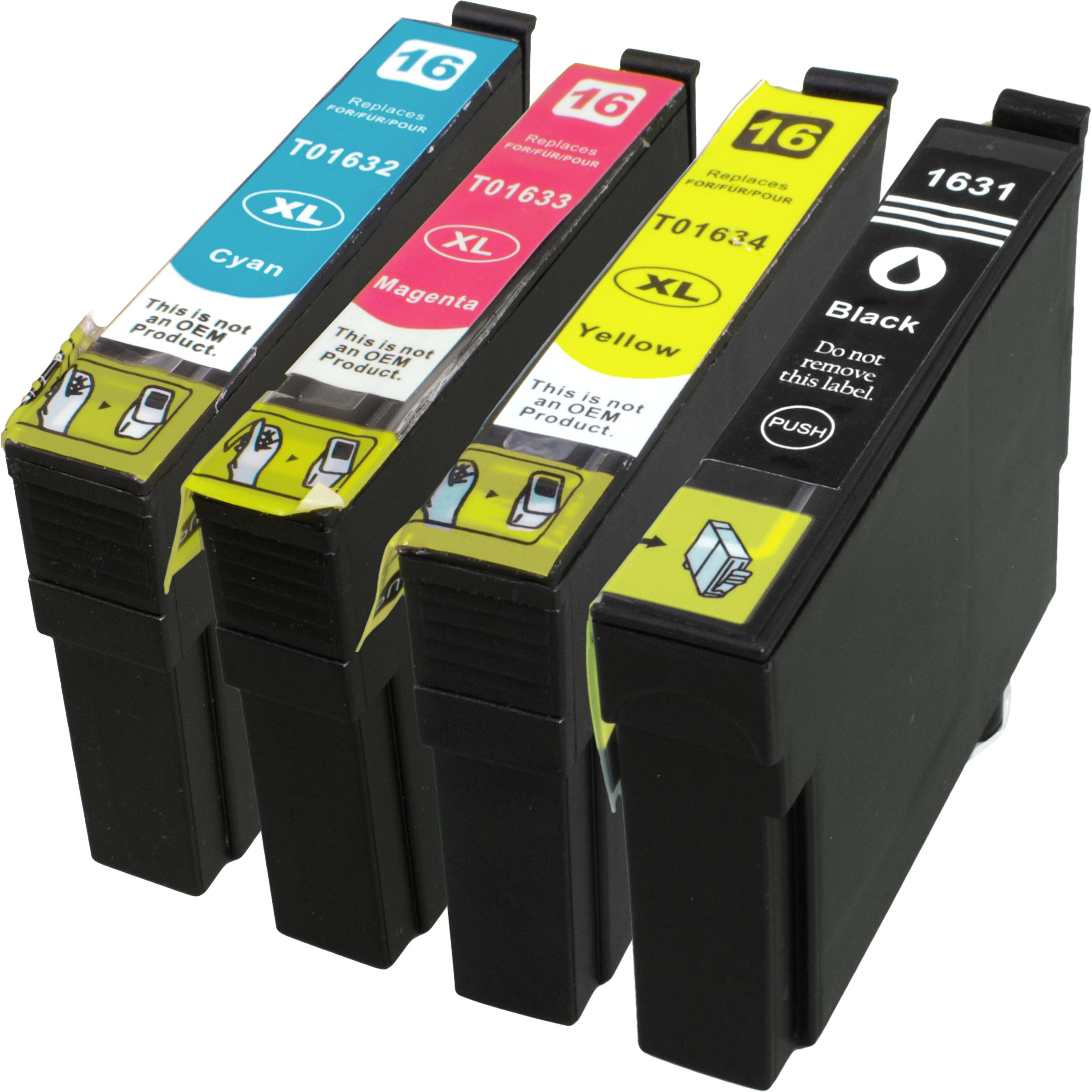 4260311523810 - 4 Tinten ersetzt Epson C13T16364010  16XL  4-farbig