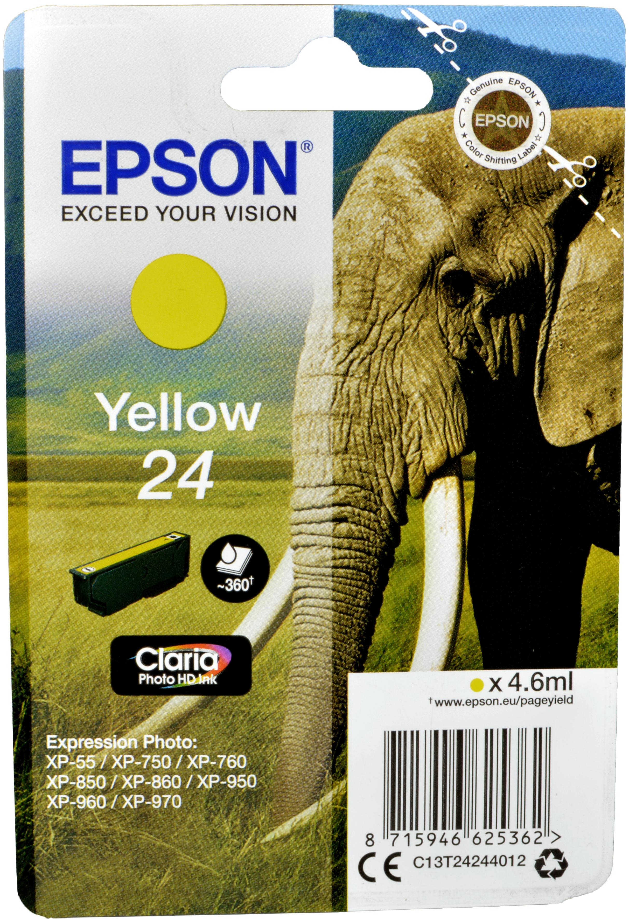 Epson Tinte C13T242440 yellow 24